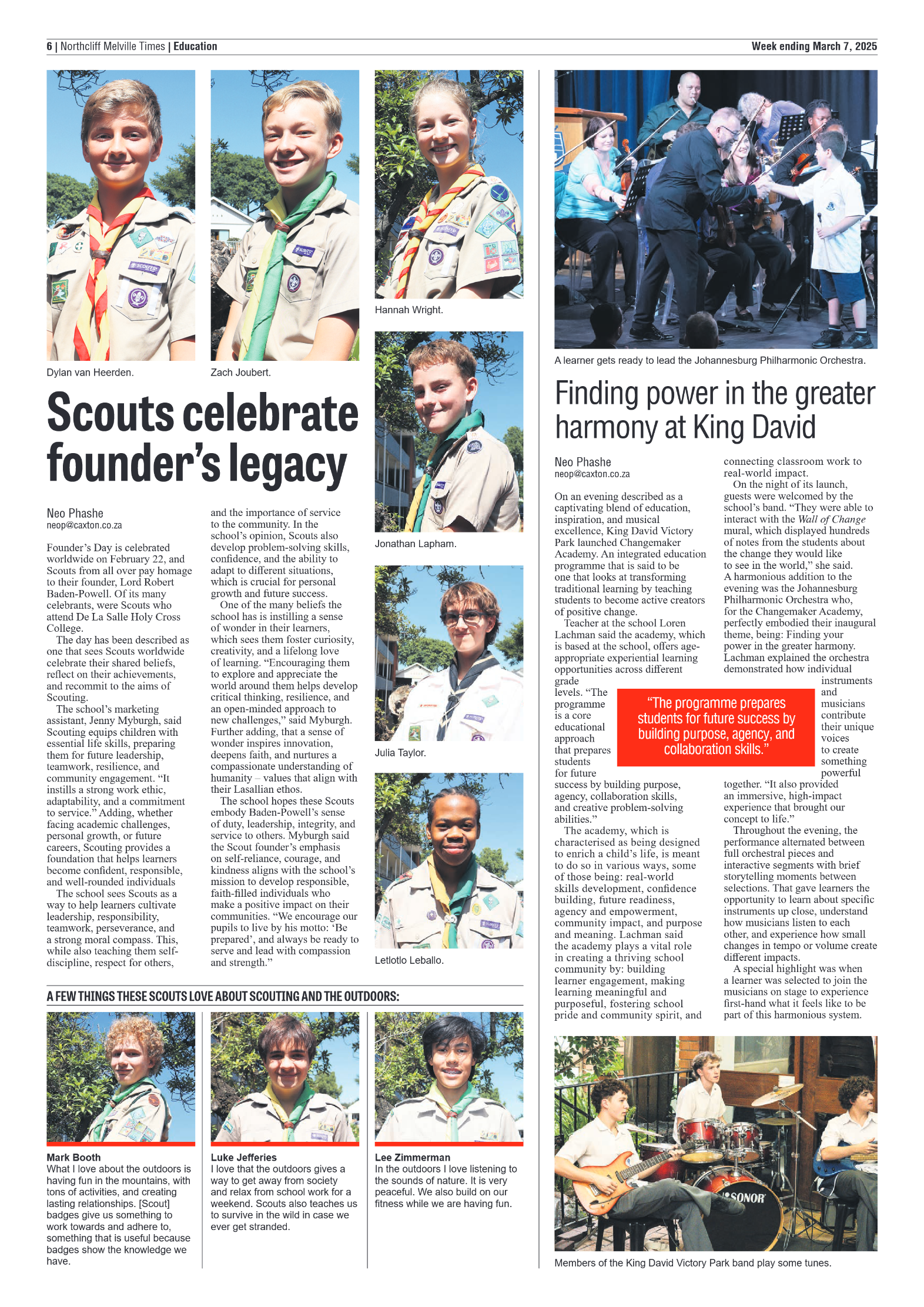 Northcliff Melville Times 7 March 2025 page 6