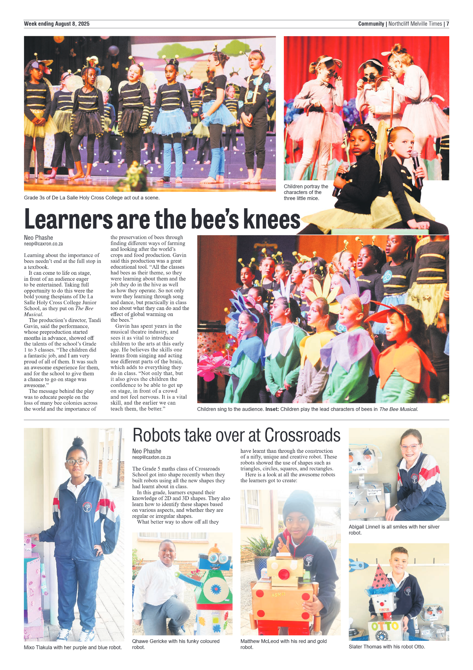 Northcliff Melville Times 8 August 2025 page 7