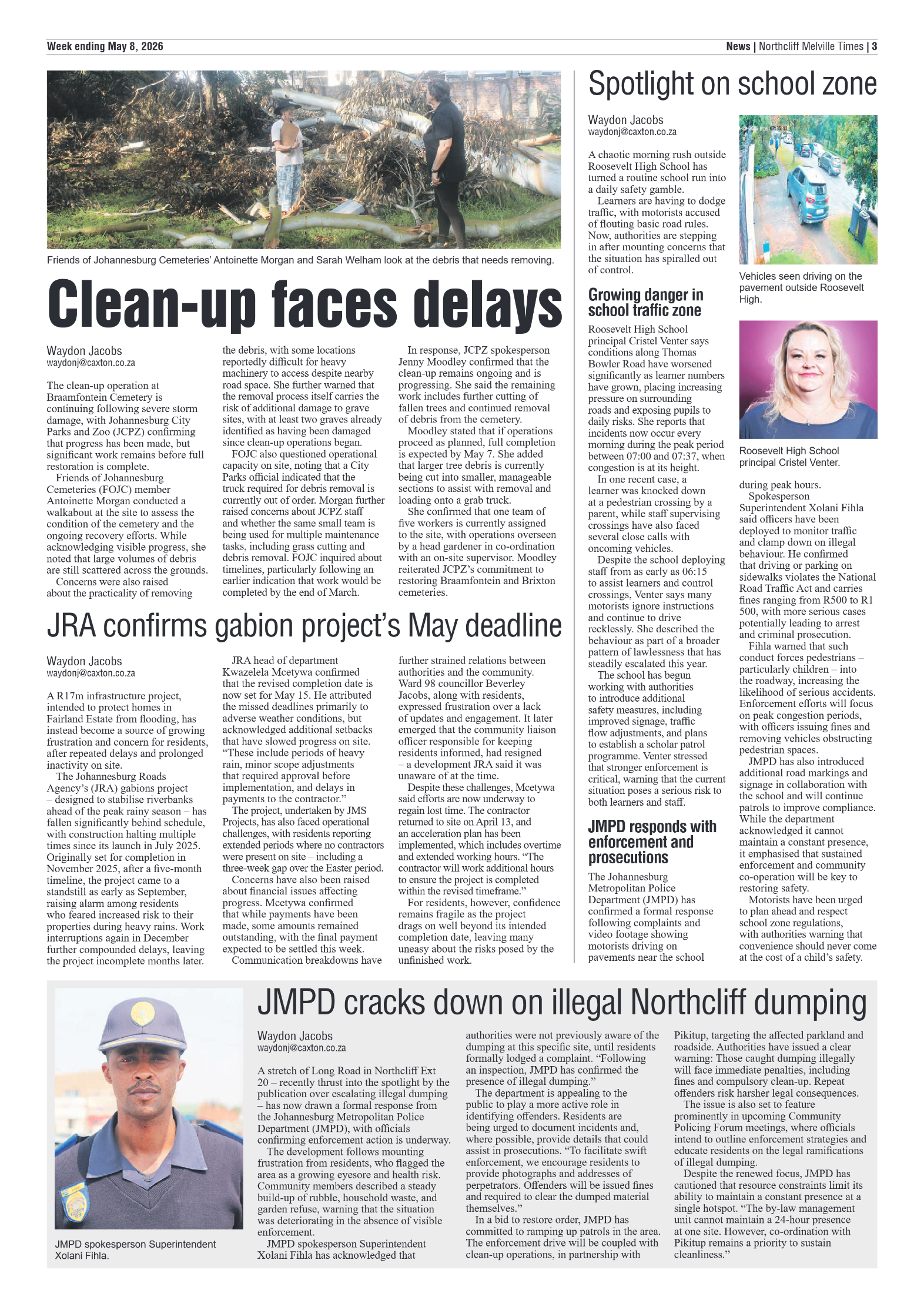 Northcliff Melville Times 8 May 2026 page 3