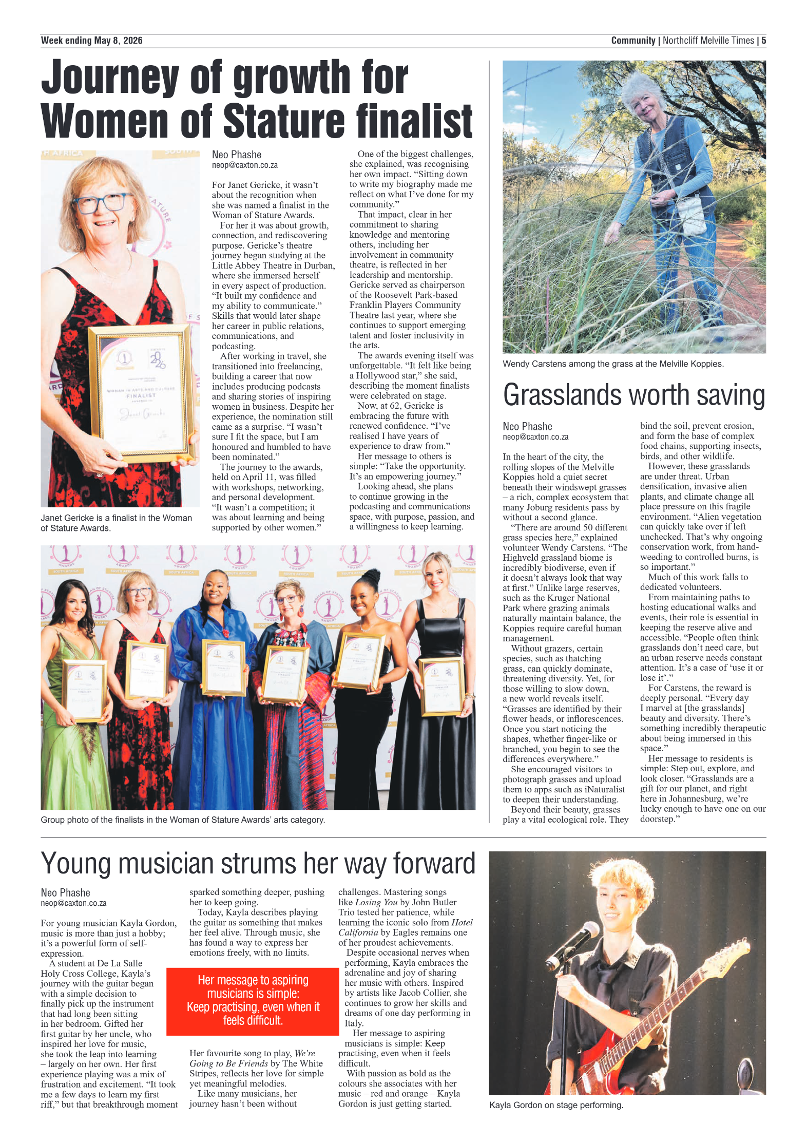 Northcliff Melville Times 8 May 2026 page 5