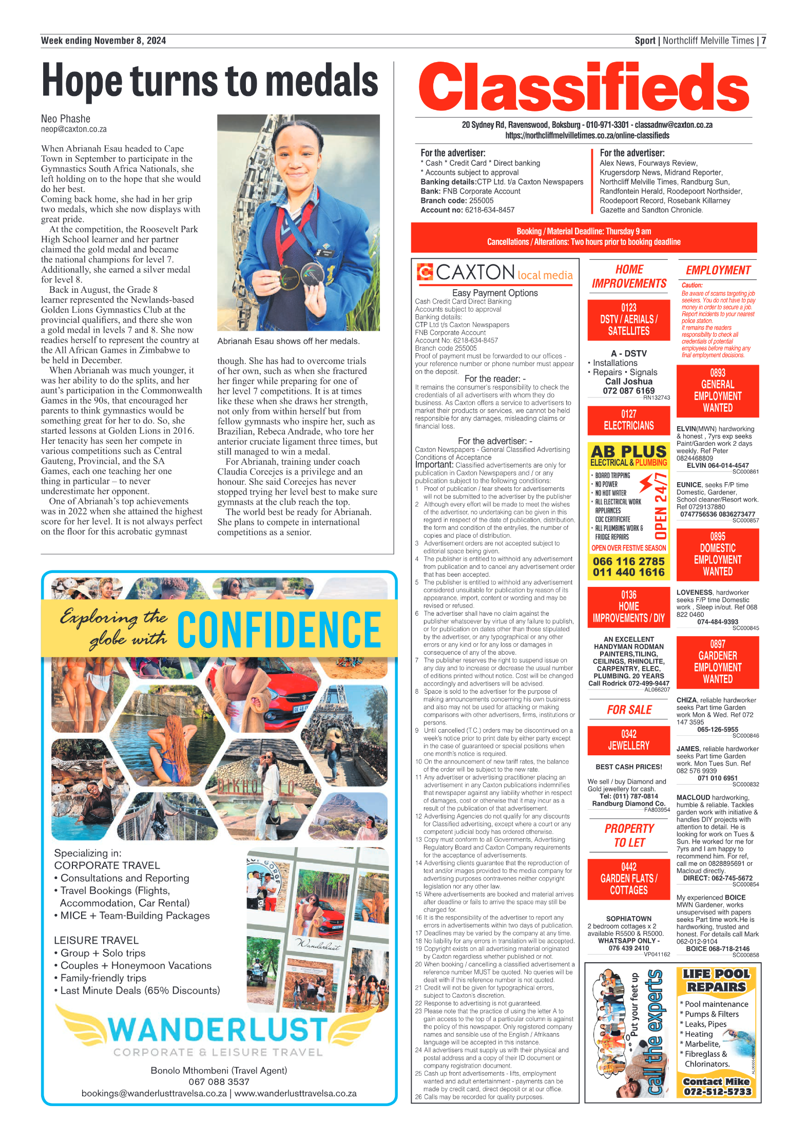 Northcliff Melville Times 8 November 2024 page 7