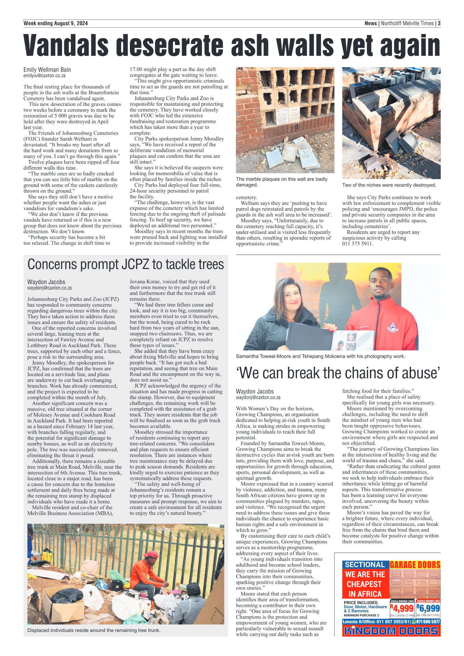 Northcliff Melville Times 9 August 2024 page 3