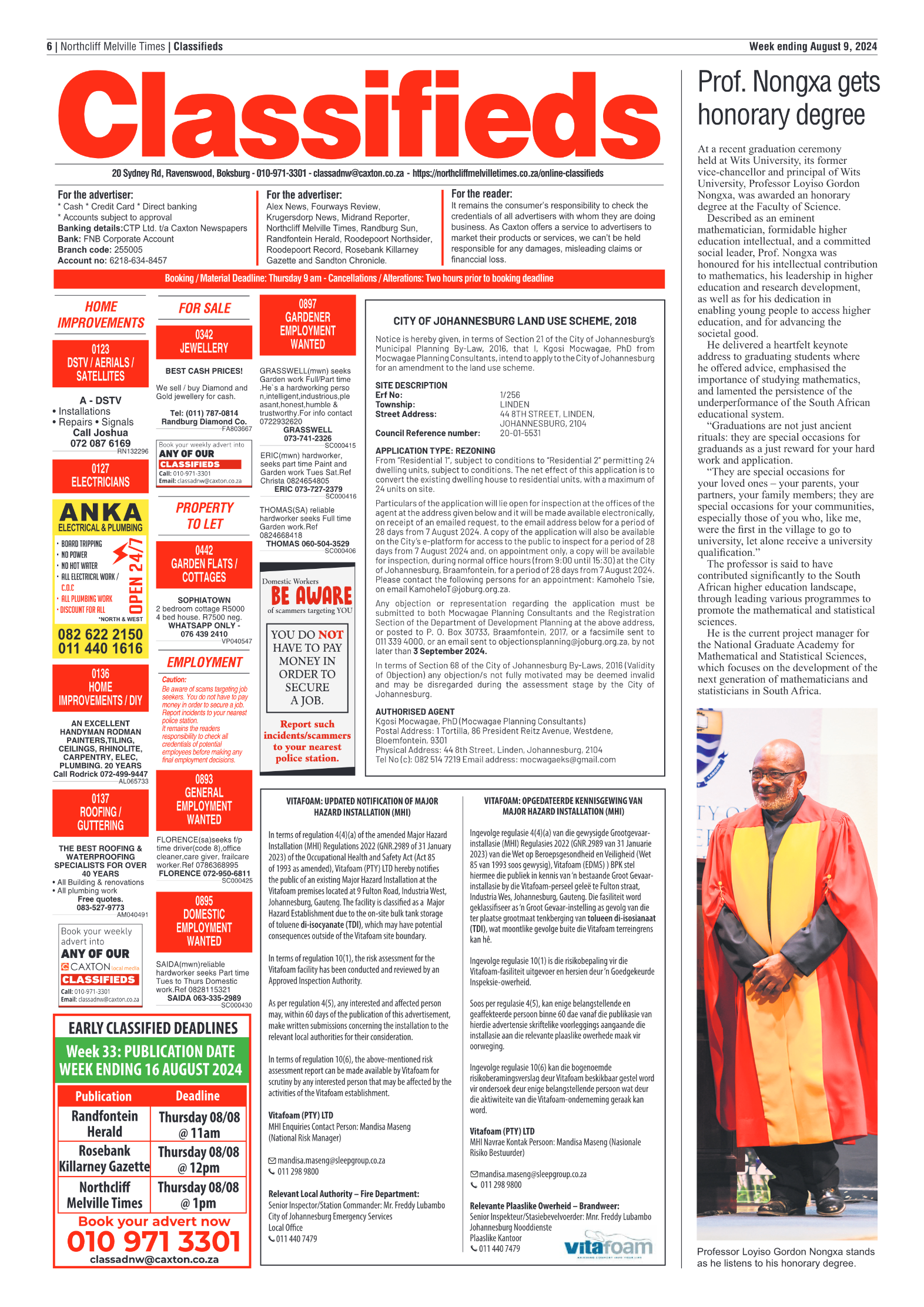 Northcliff Melville Times 9 August 2024 page 6