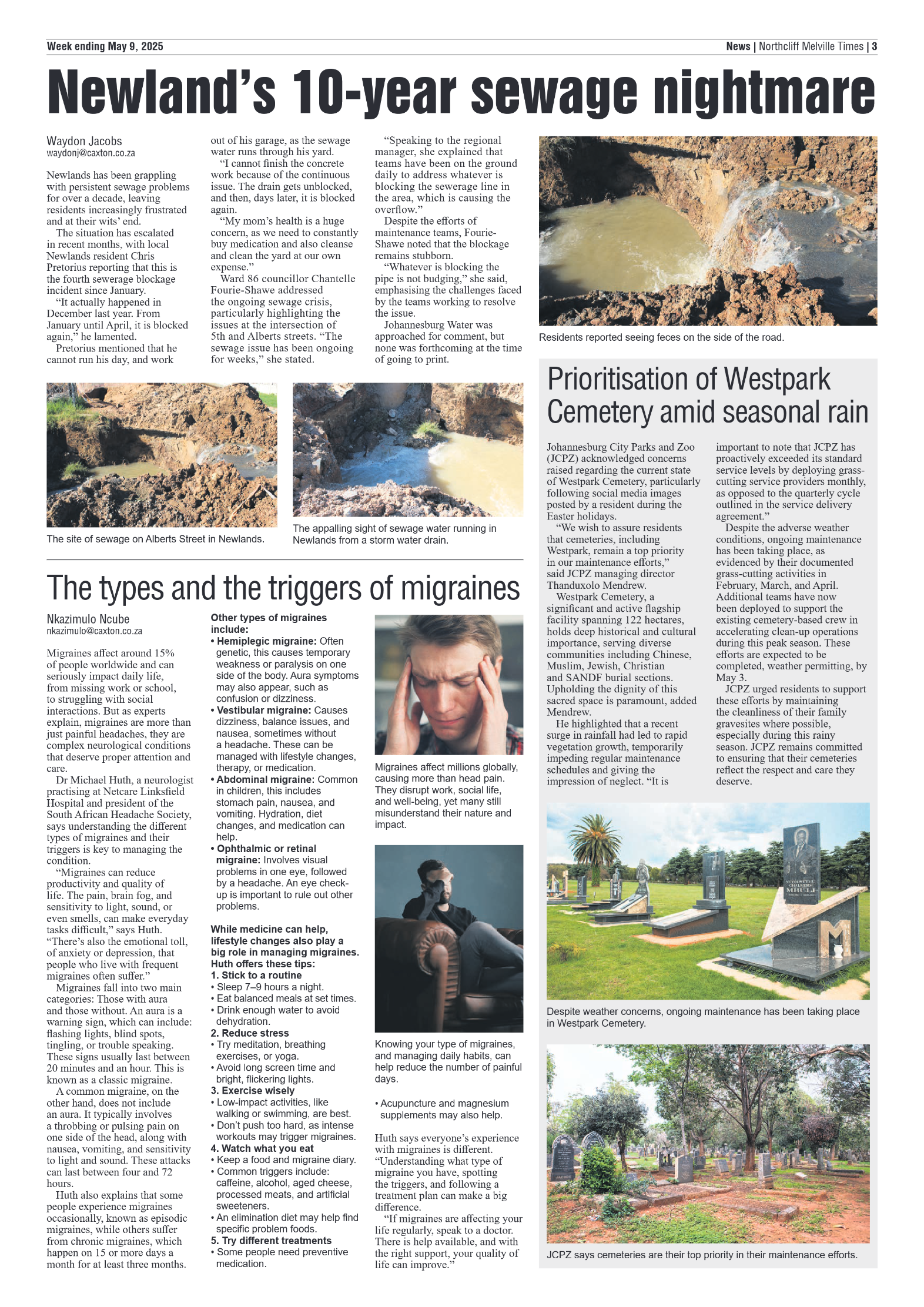 Northcliff Melville Times 9 May 2025 page 3
