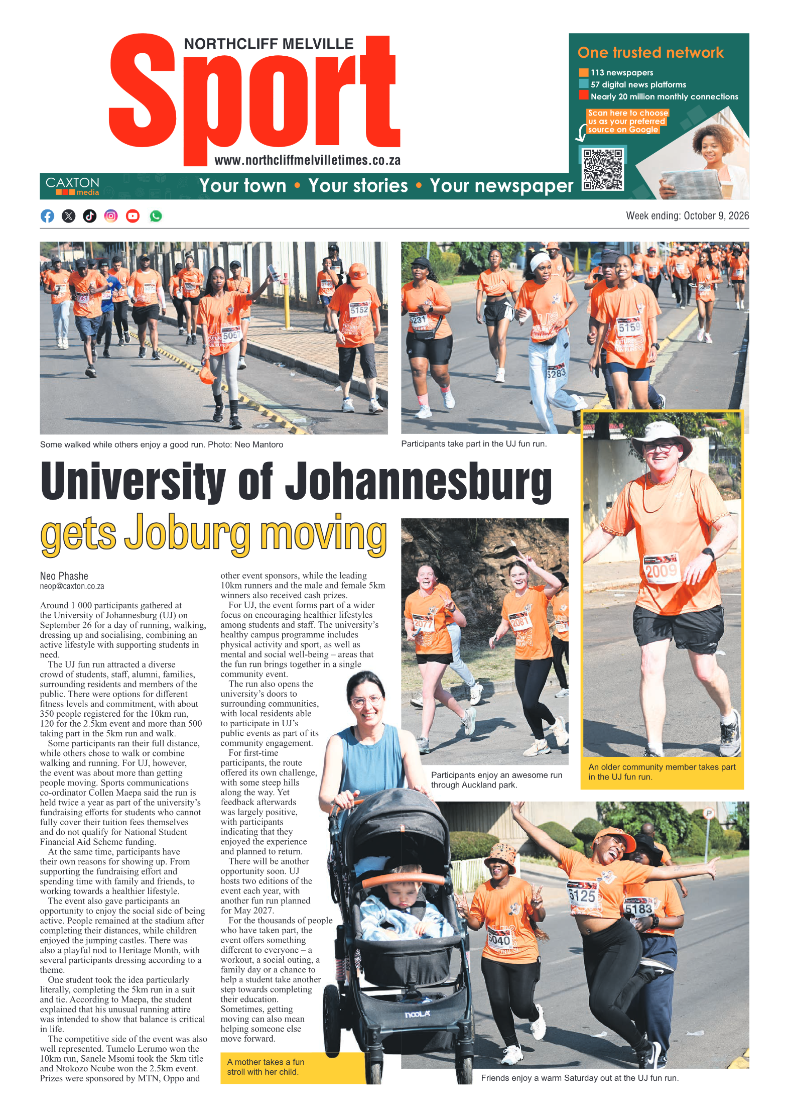 Northcliff Melville Times 9 October 2026 page 10
