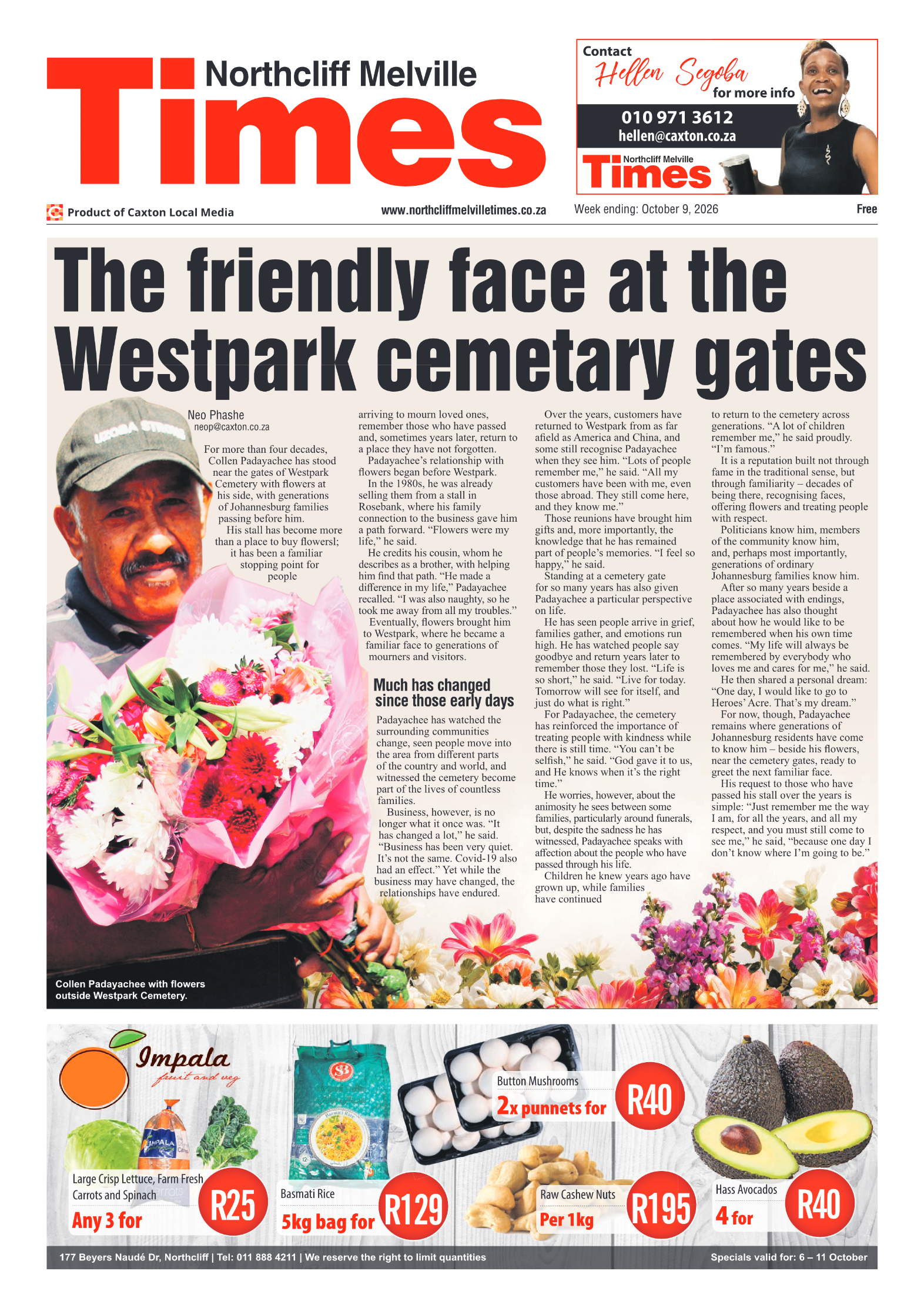 Northcliff Melville Times 9 October 2026 page 3