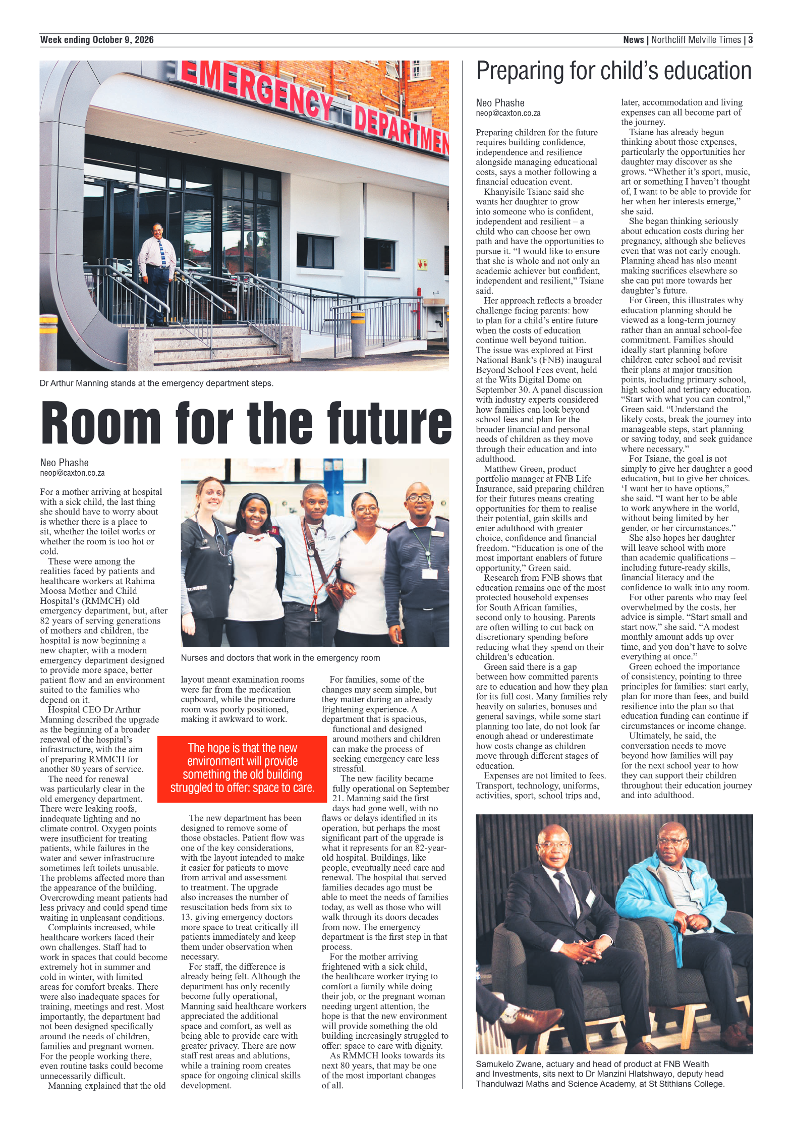 Northcliff Melville Times 9 October 2026 page 5