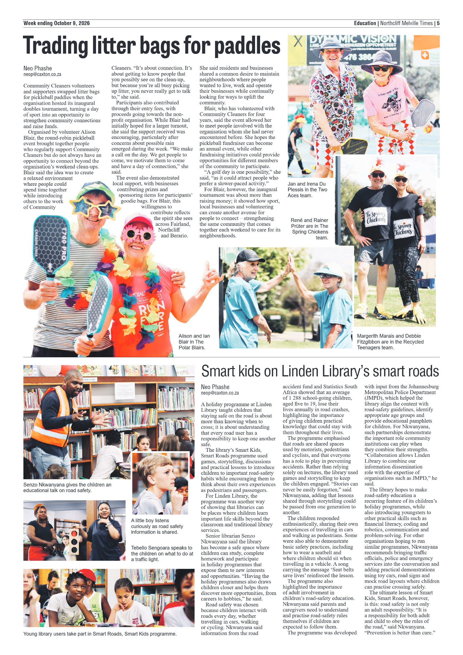 Northcliff Melville Times 9 October 2026 page 7