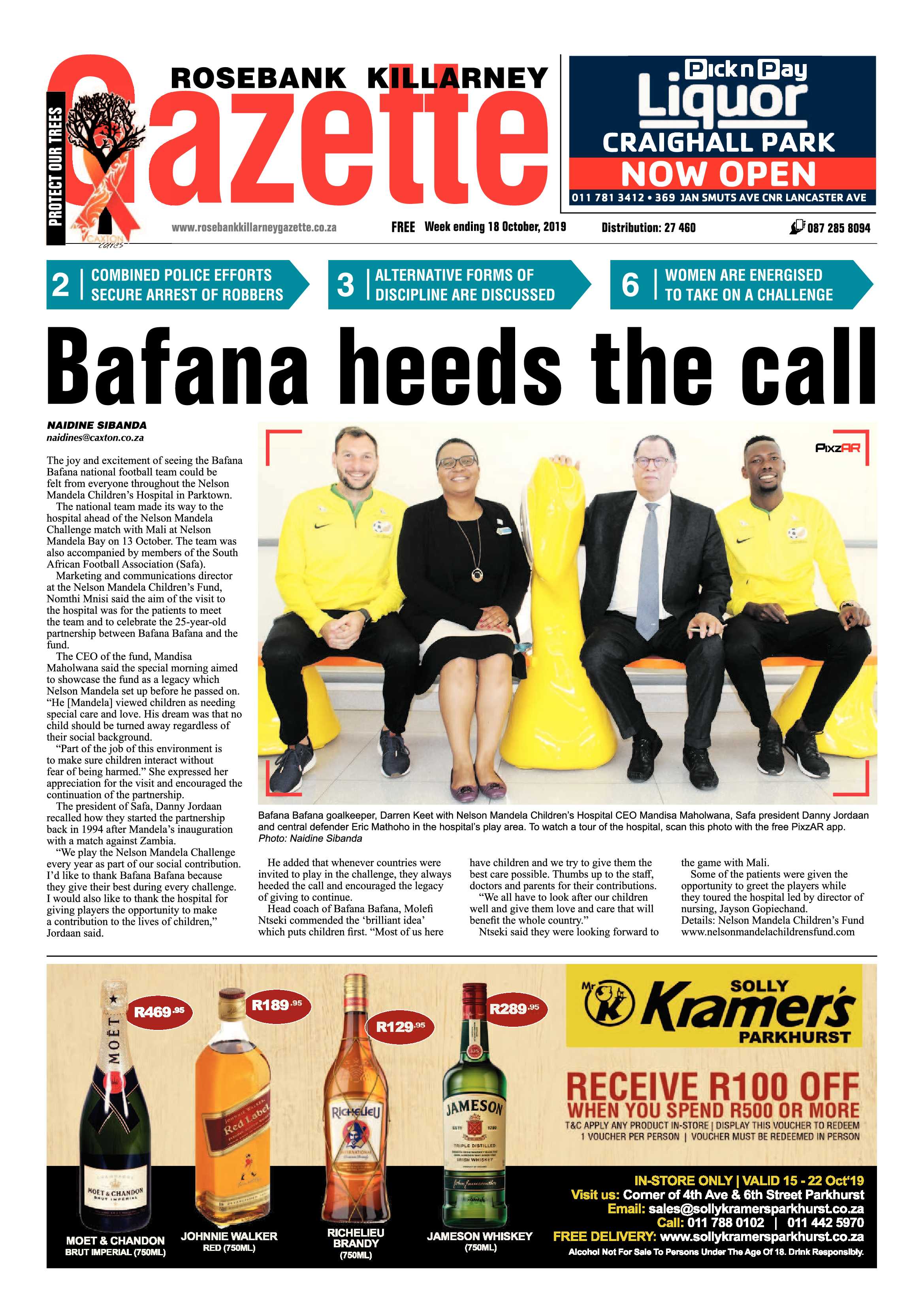 RKG 18 October 2019 page 1