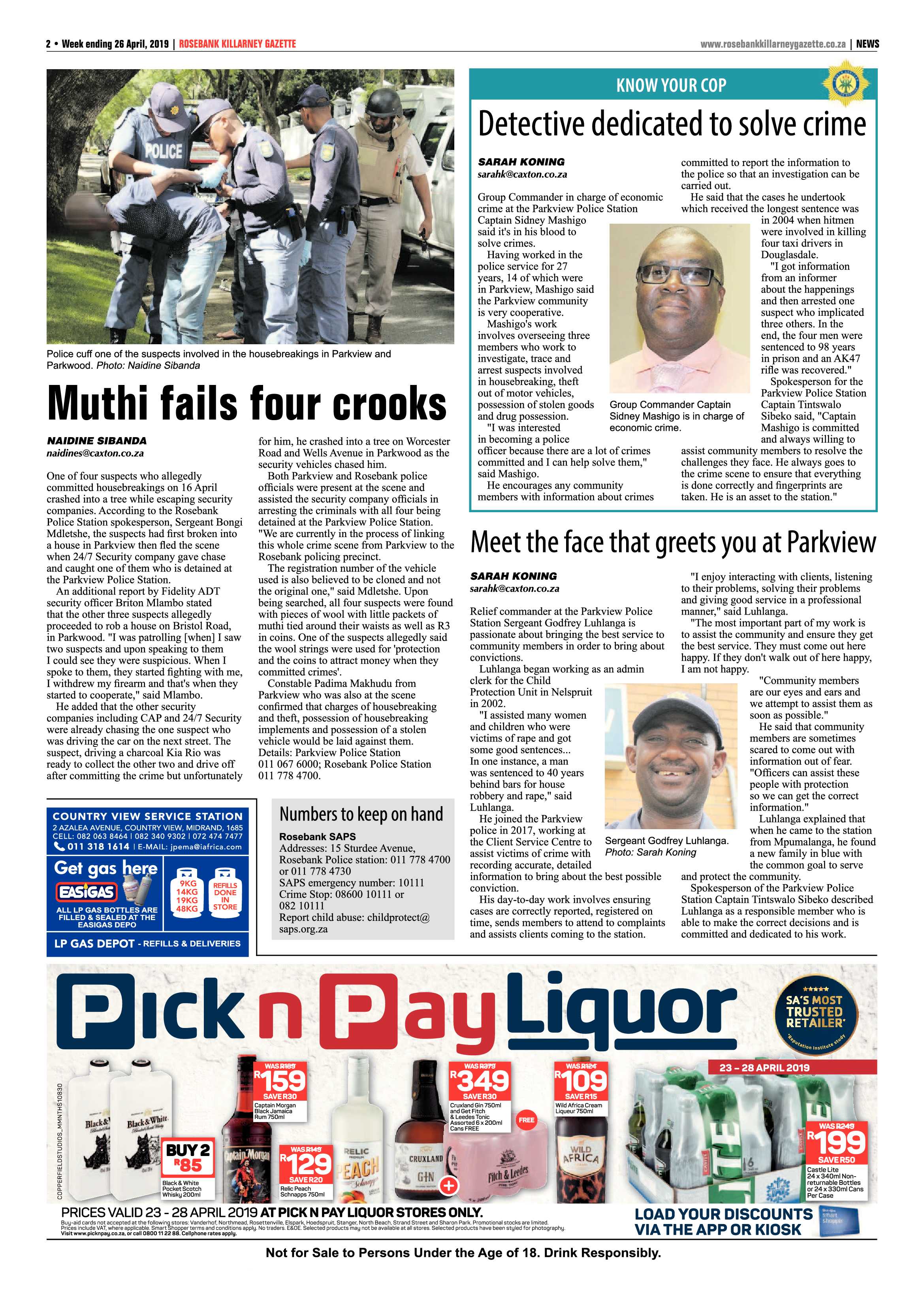 RKG 25 April, 2019 page 2
