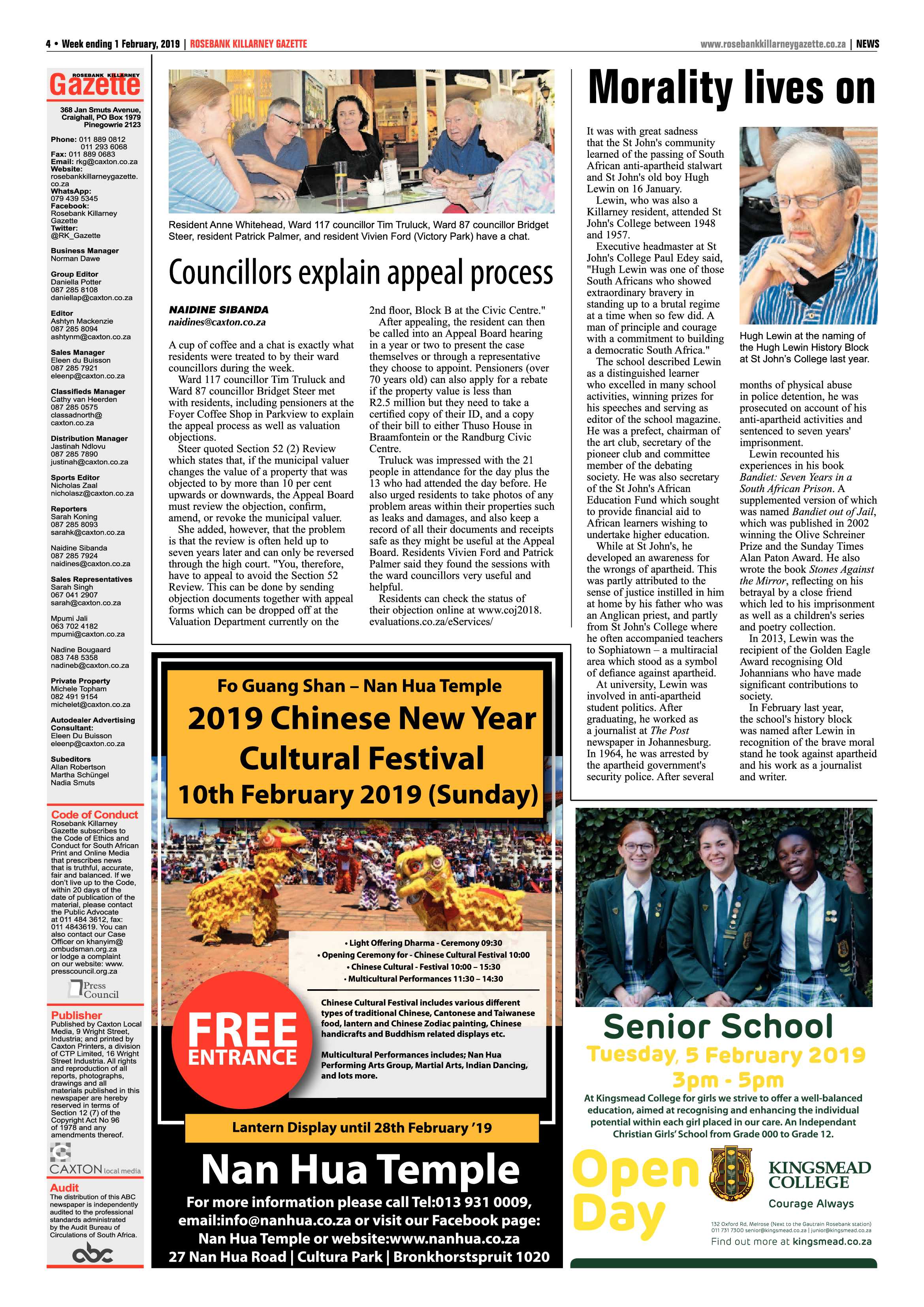 RKG 1 February, 2019 page 4