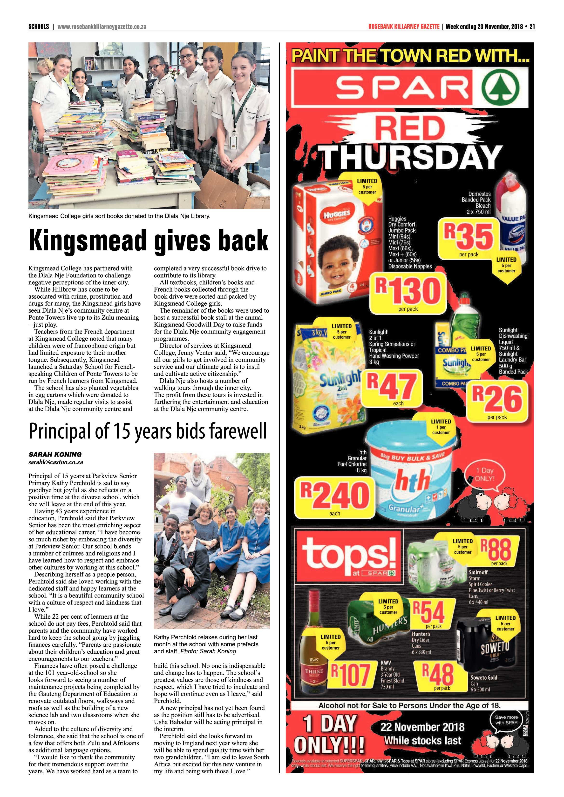 RKG 23 November, 2018 page 21