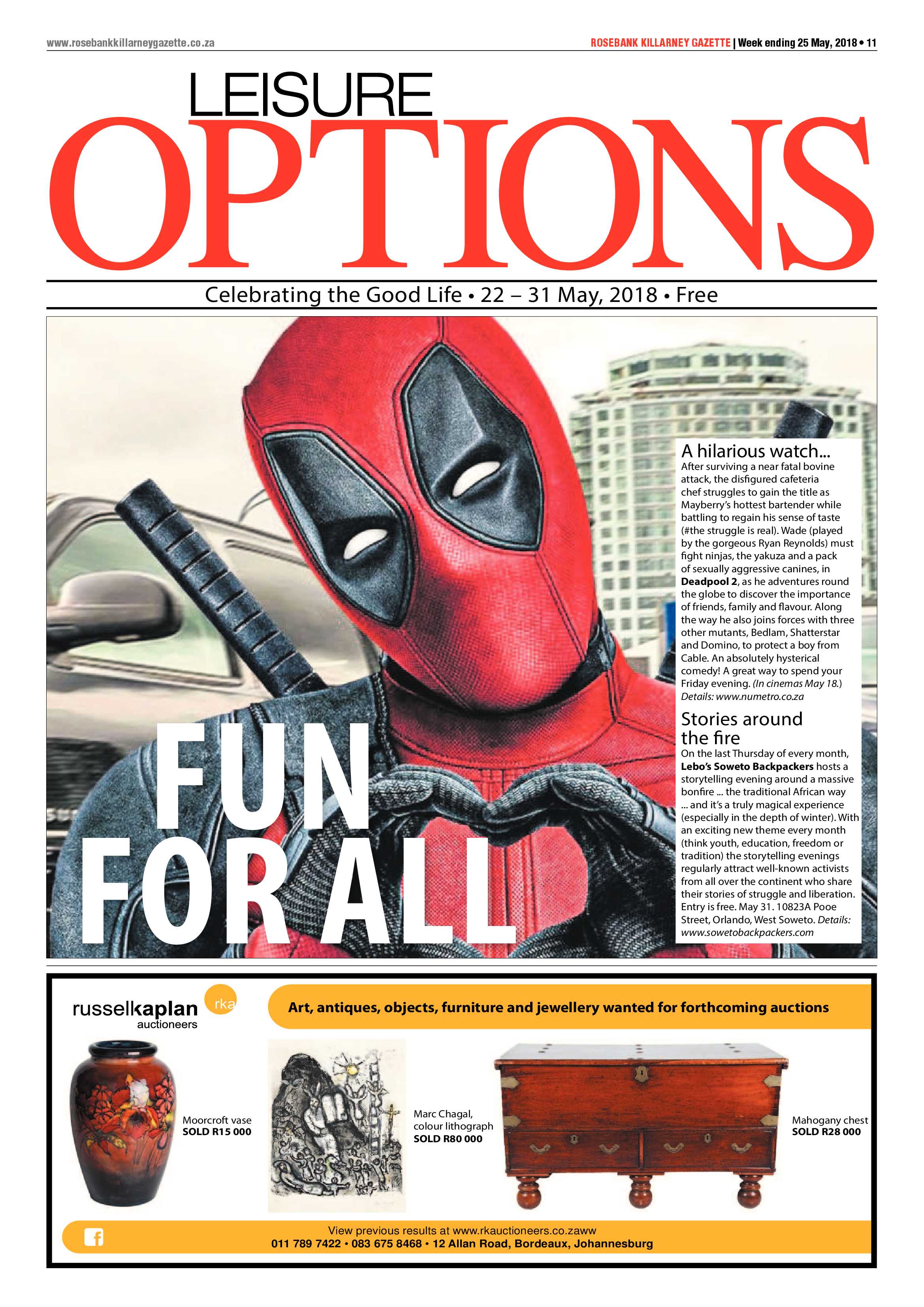 Rosebank Killarney Gazette 25 May 2018 page 11