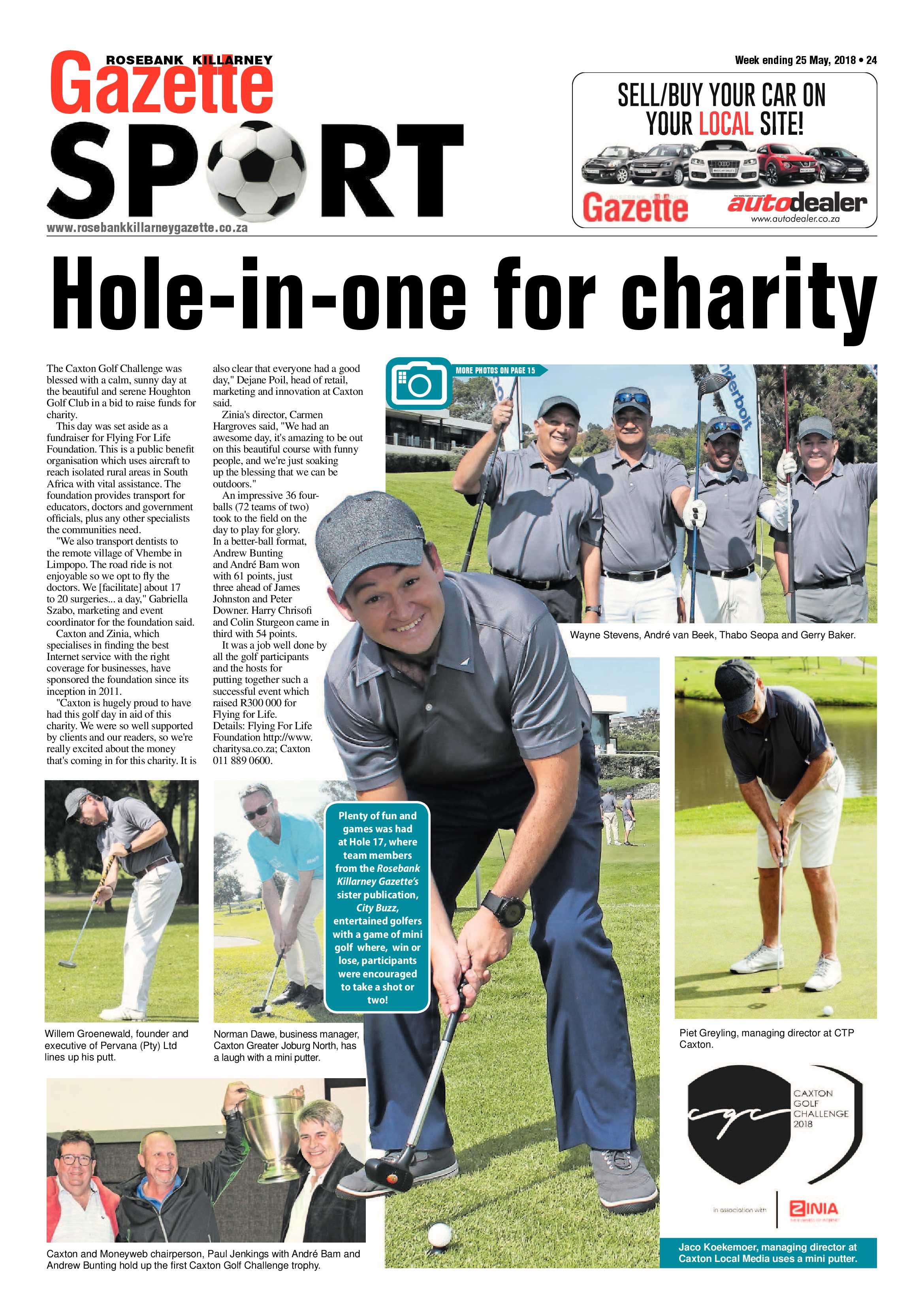 Rosebank Killarney Gazette 25 May 2018 page 24