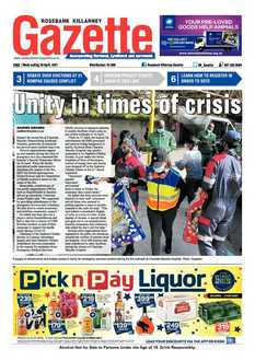 Rosebank Killarney Gazette 30 April 2021