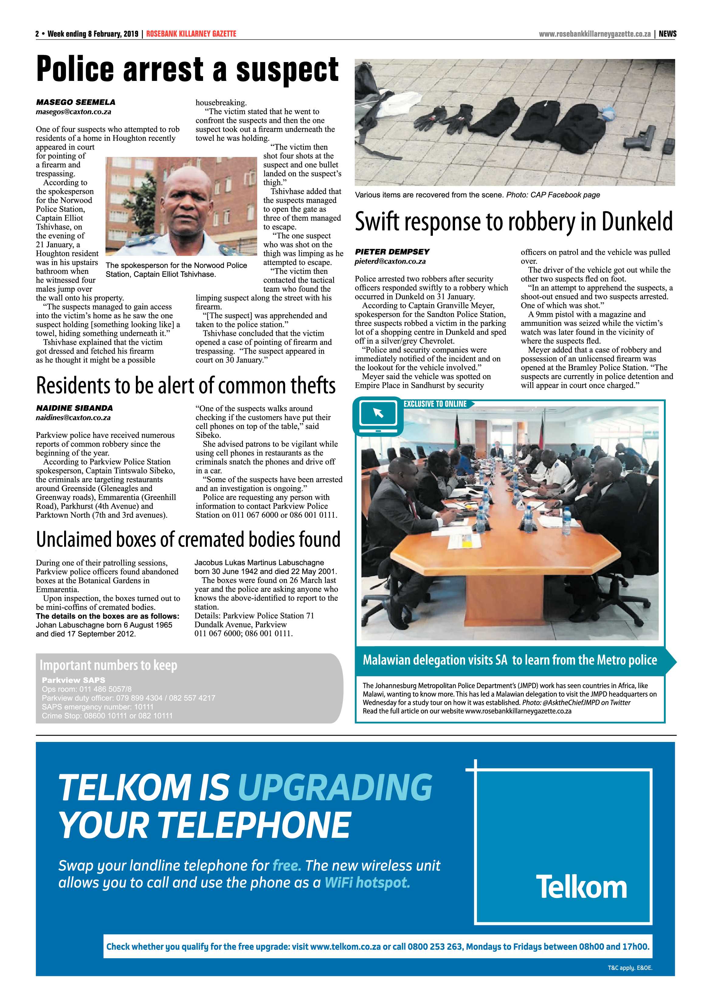 RKG 8 February, 2019 page 2