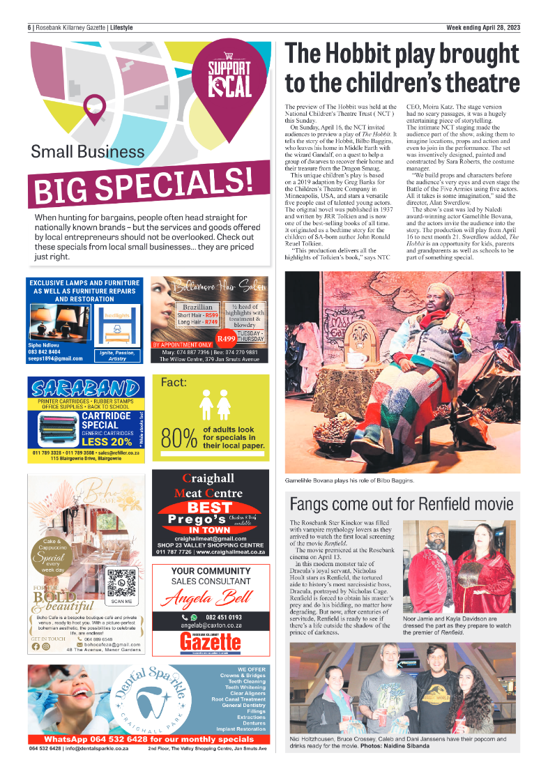Rosebank Killarney Gazette 28 April 2023 page 6