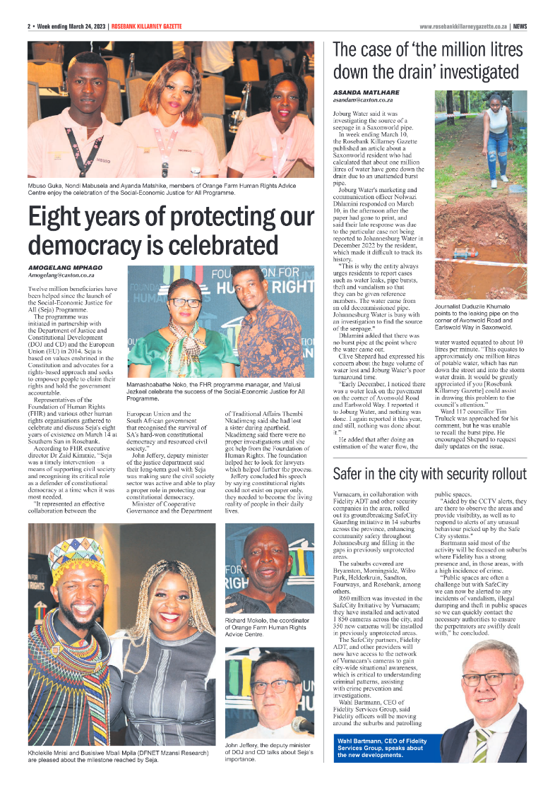 Rosebank Killarney Gazette 24 March 2023 page 2