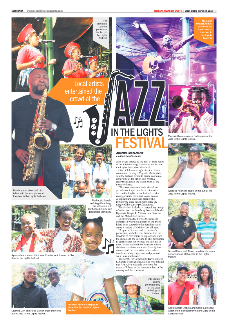 Rosebank Killarney Gazette 24 March 2023 page 7