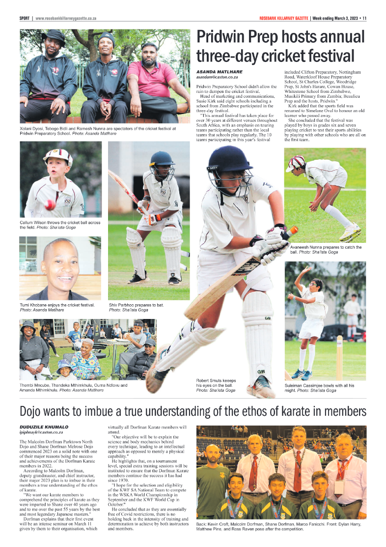 Rosebank Killarney Gazette 3 March 2023 page 11