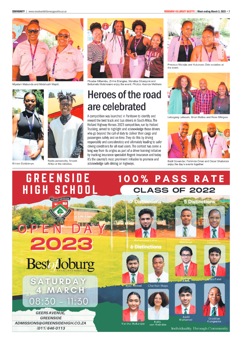 Rosebank Killarney Gazette 3 March 2023 page 7