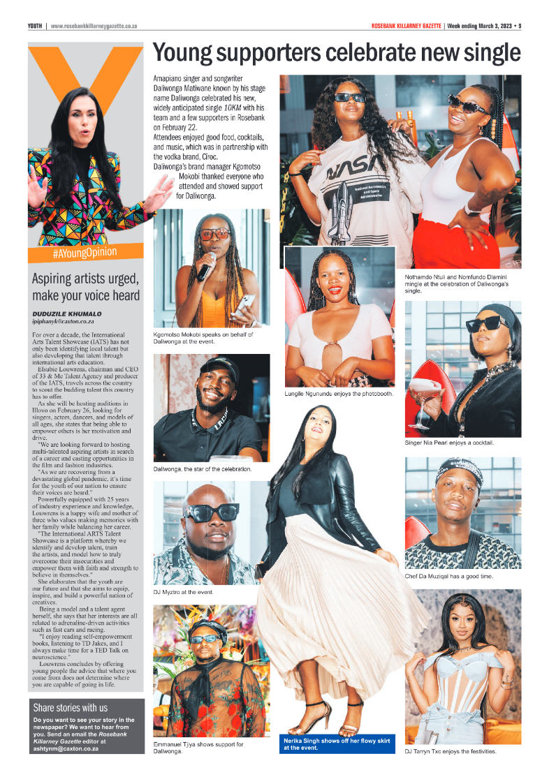 Rosebank Killarney Gazette 3 March 2023 page 9