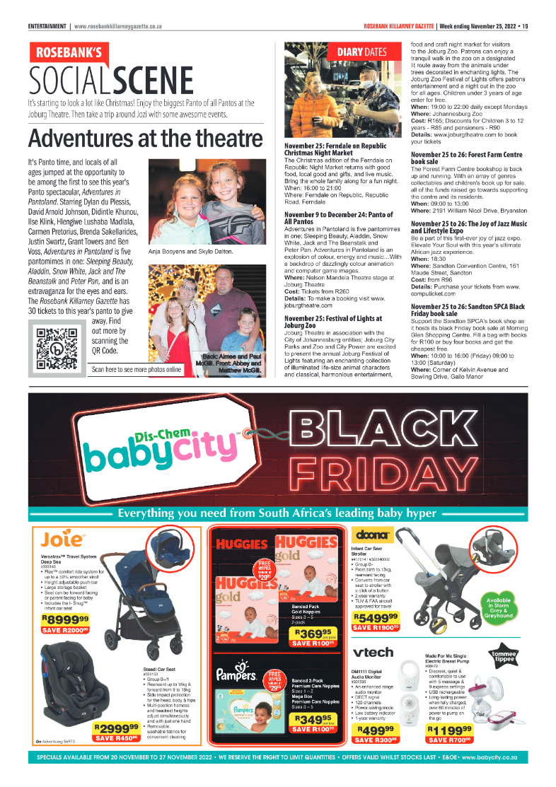 Rosebank Killarney Gazette Nov 25 2022 page 19
