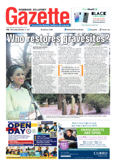 Rosebank Killarney Gazette Nov 11 2022