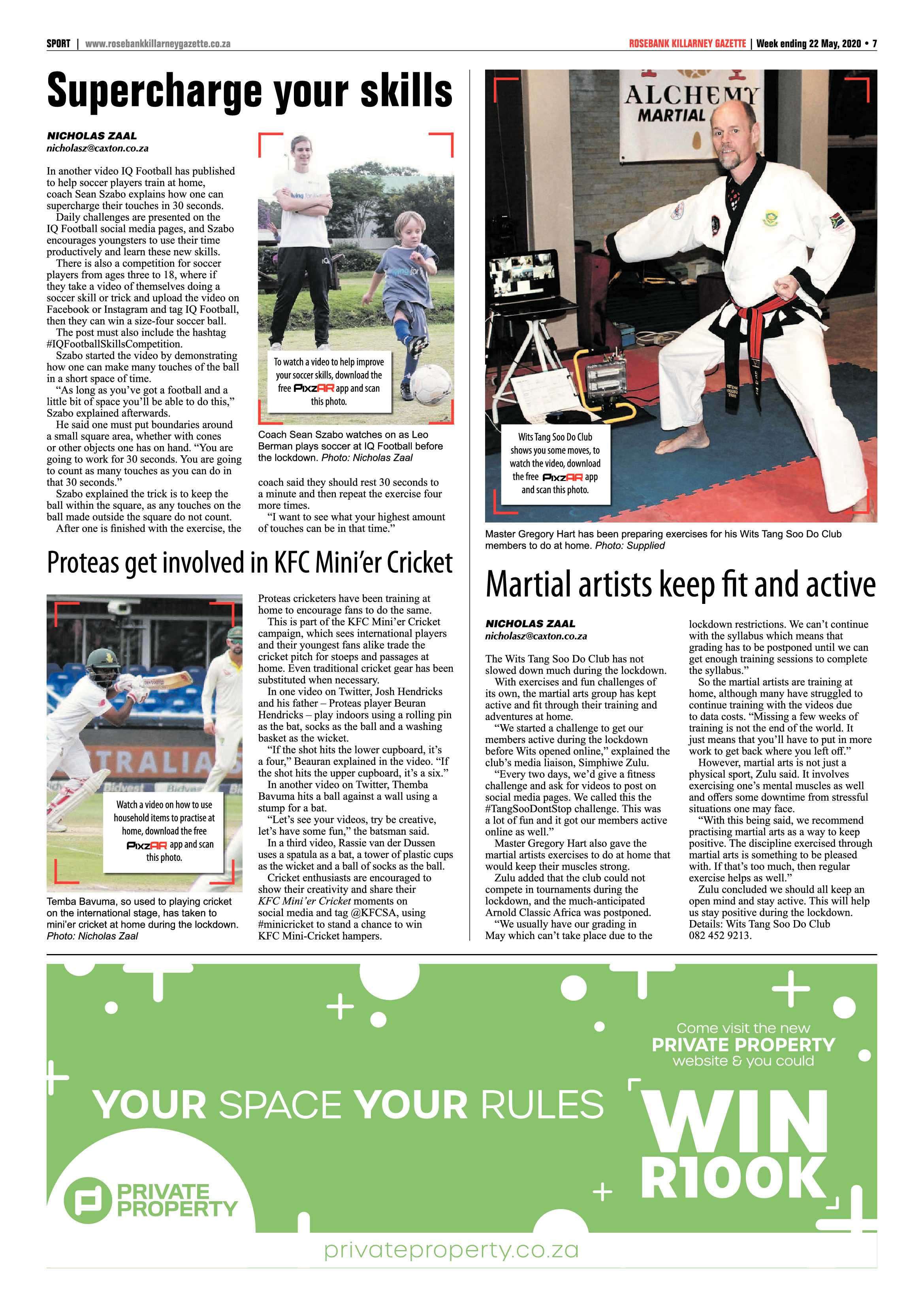 Rosebank Killarney Gazette 22 May 2020 page 7