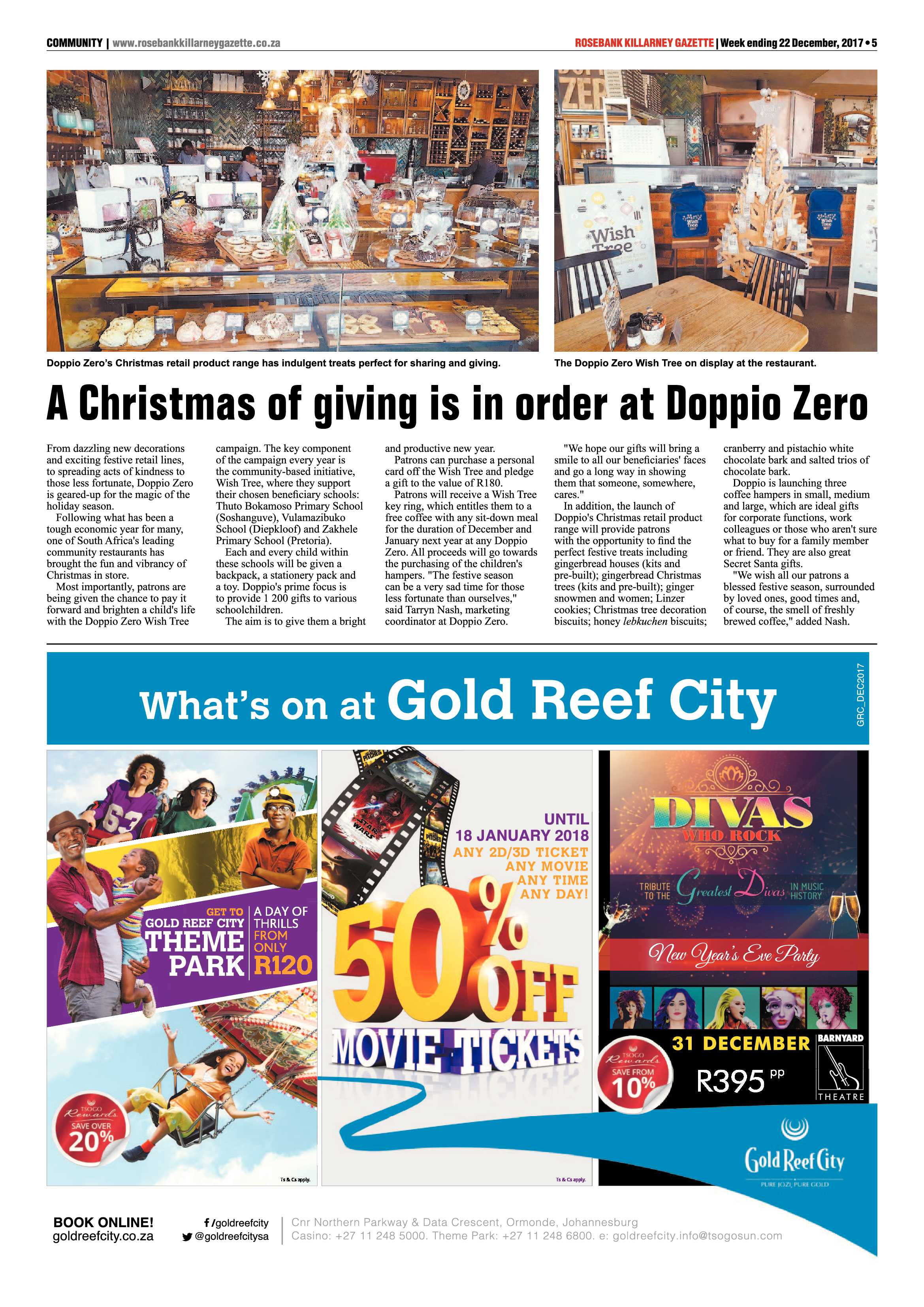 Rosebank Killarney Gazette 22 December, 2017 page 5