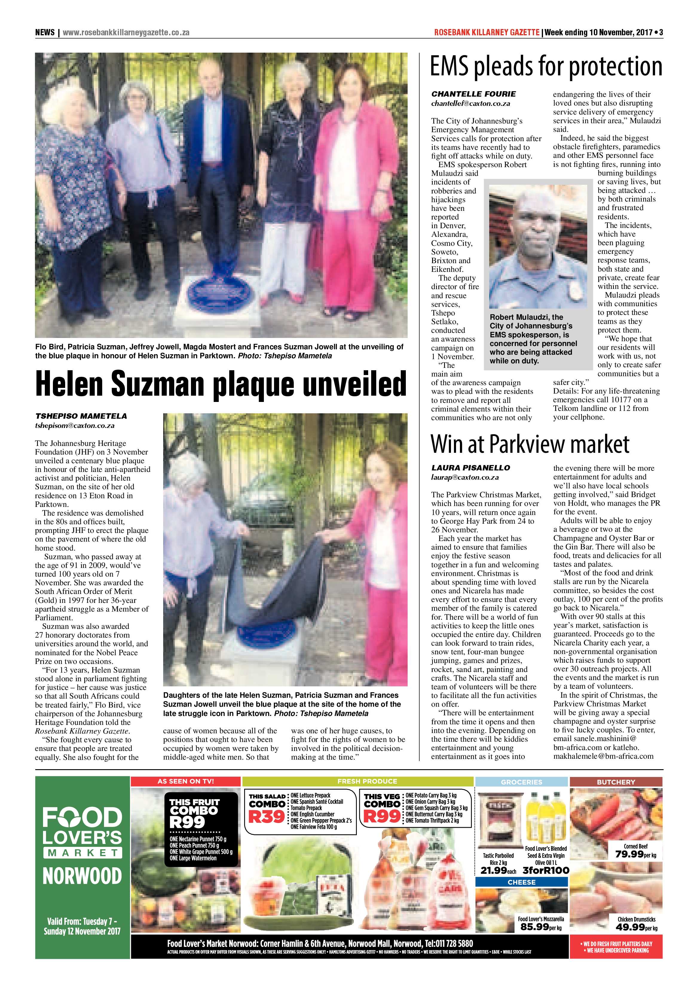 RKG – 10 November 2017 page 3