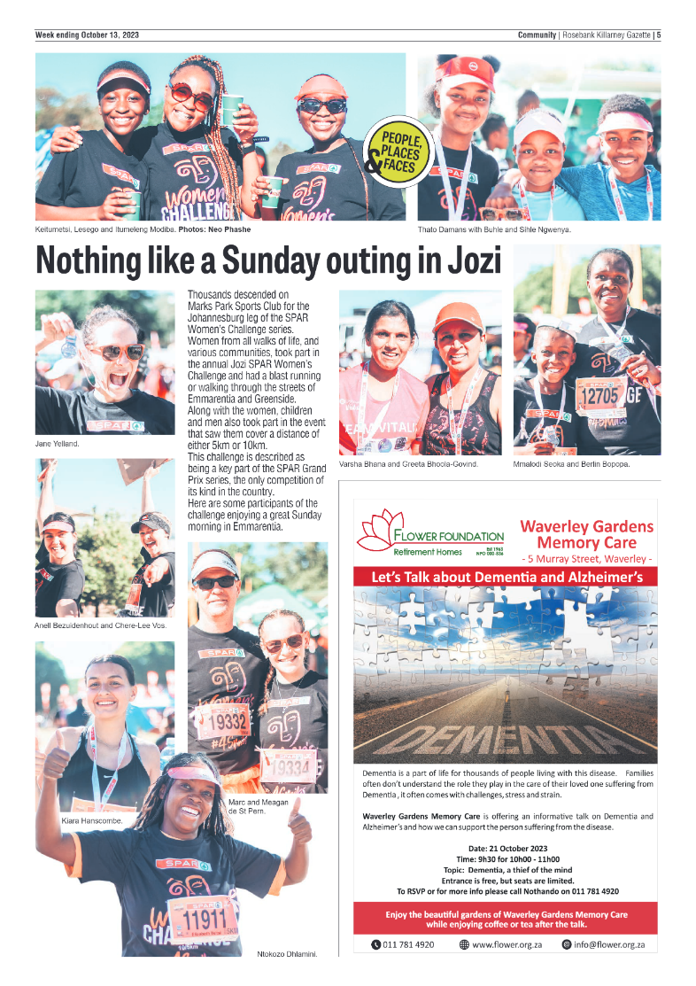 Rosebank Killarney Gazette 13 October 2023 page 5