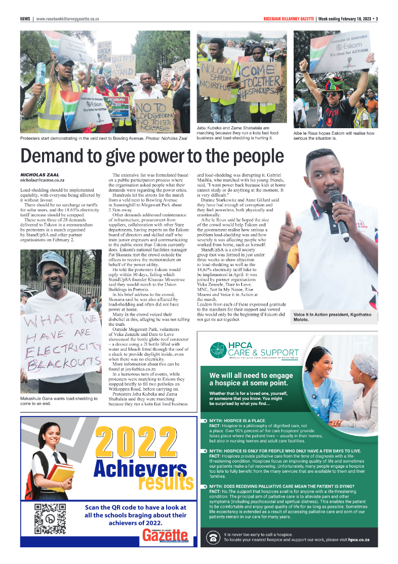 Rosebank KIllarney Gazette 10 Feb 2023 page 3