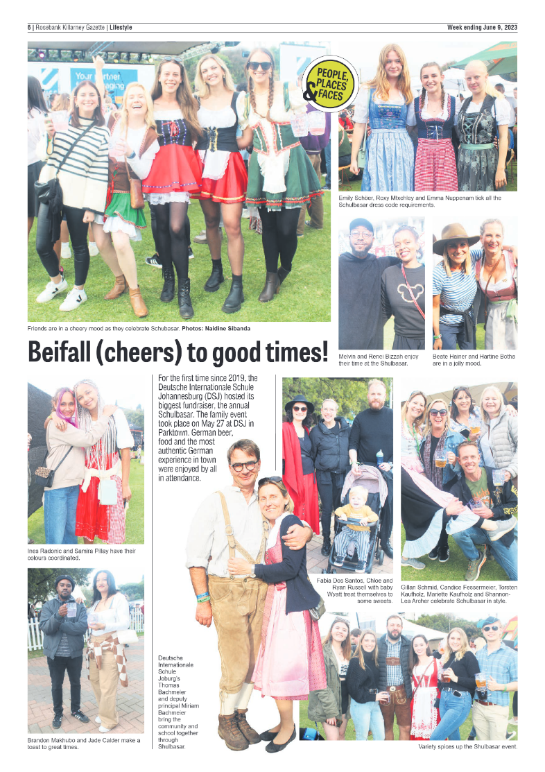 Rosebank KIllarney Gazette 9 June 2023 page 6
