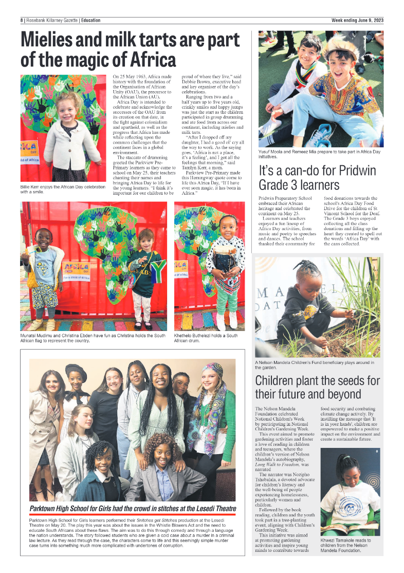 Rosebank KIllarney Gazette 9 June 2023 page 8