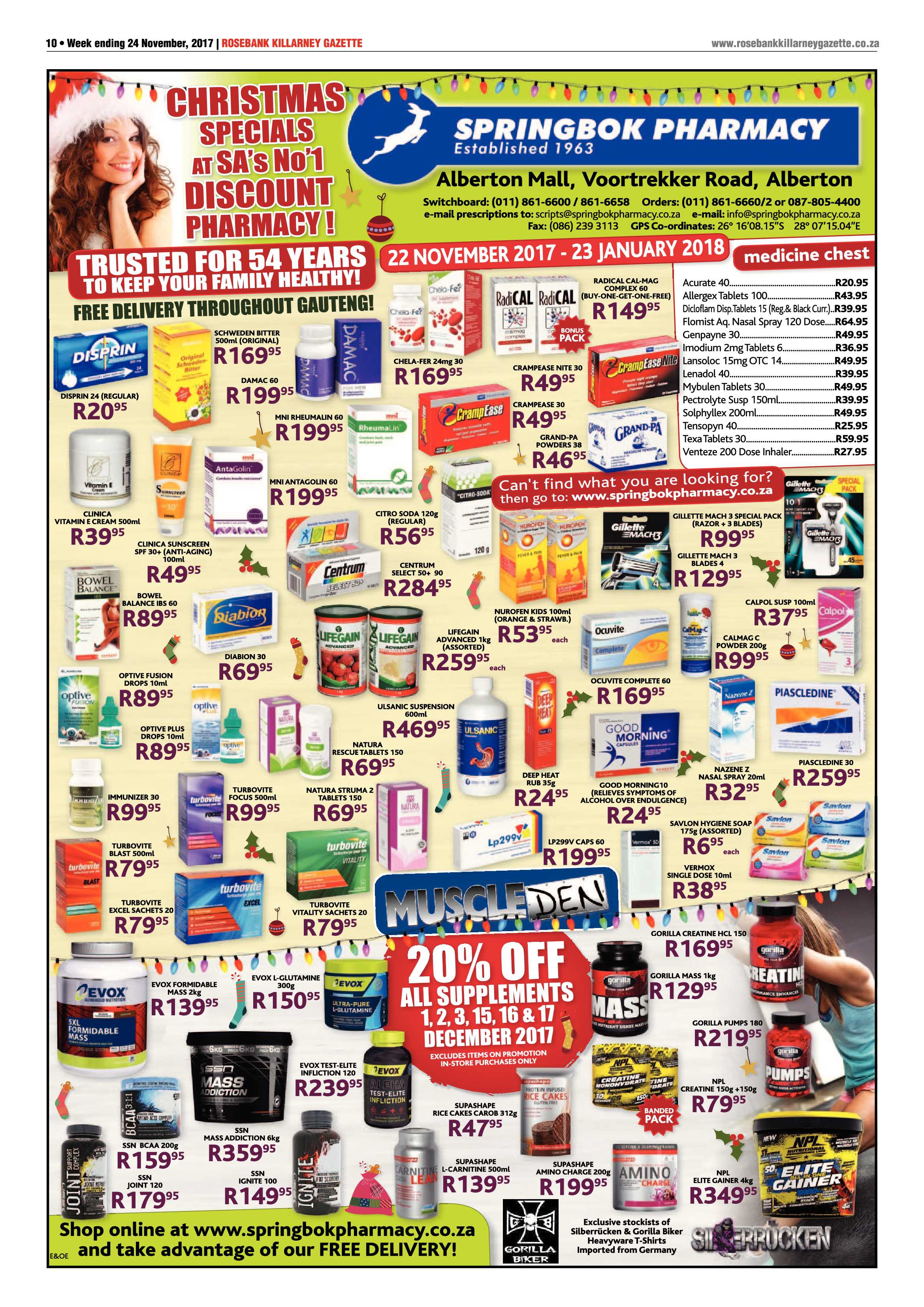 Rosebank Killareny Gazette 24 November, 2017 page 10