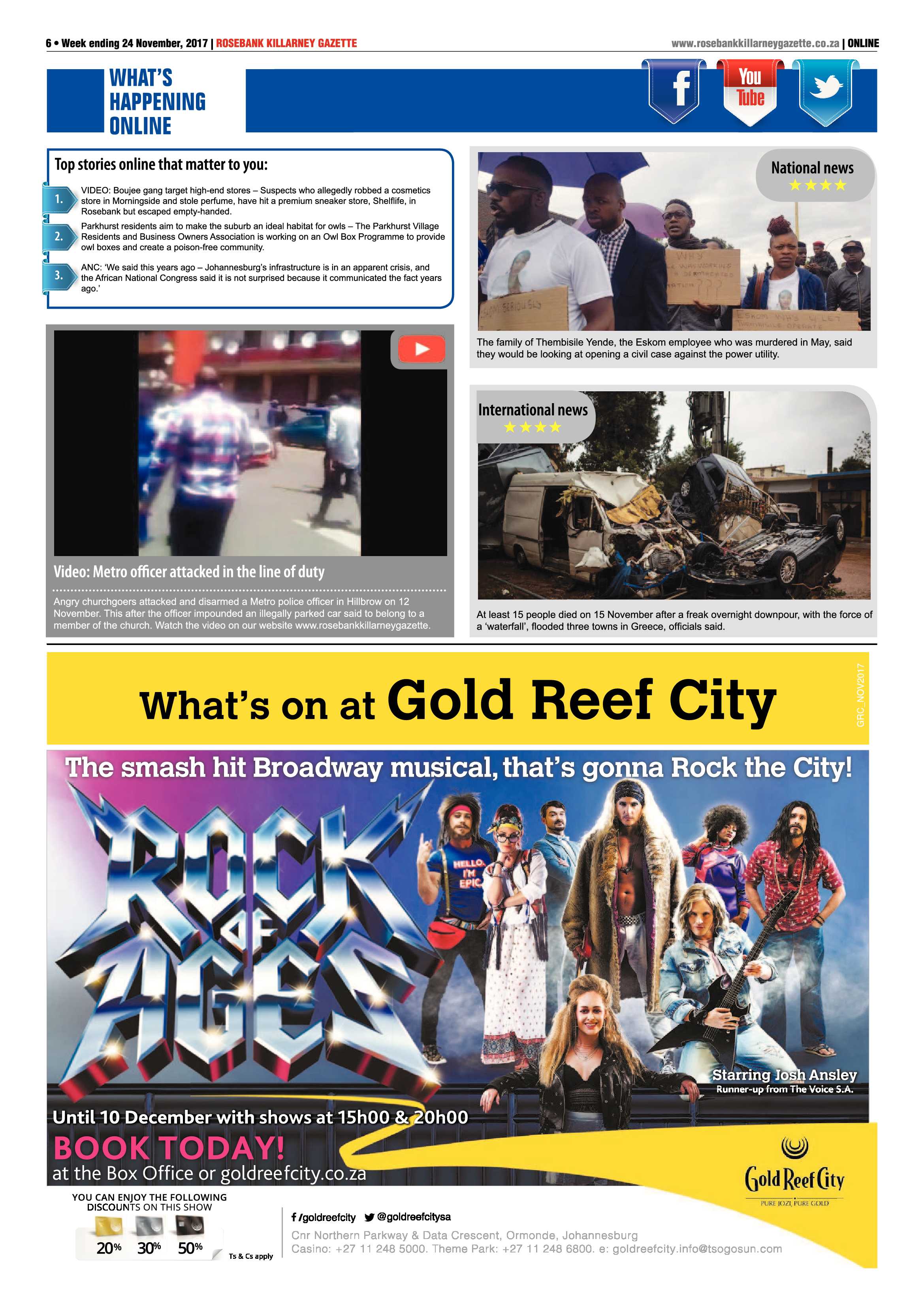 Rosebank Killareny Gazette 24 November, 2017 page 6
