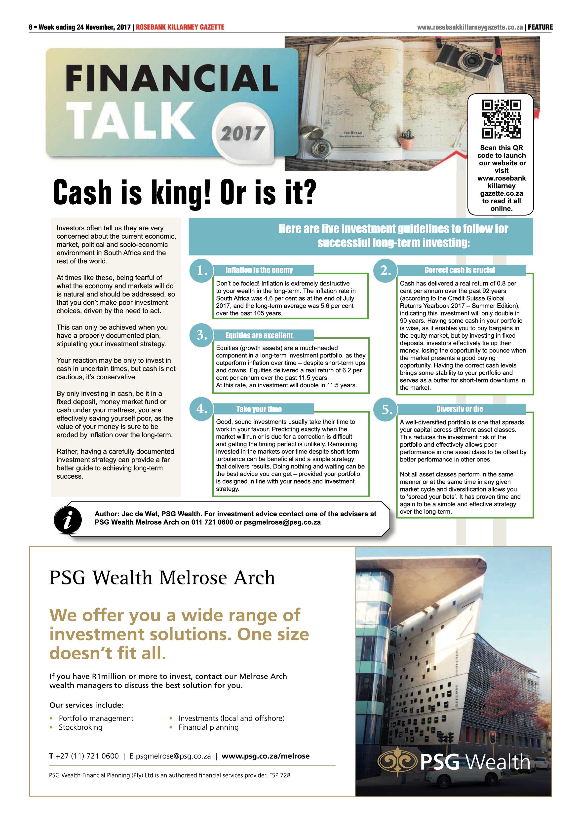 Rosebank Killareny Gazette 24 November, 2017 page 8