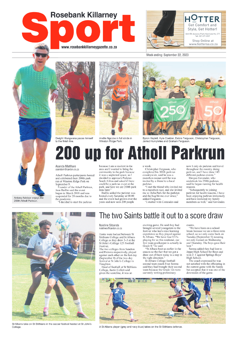 Rosebank Killarney Gazette 22 September 2023 page 12