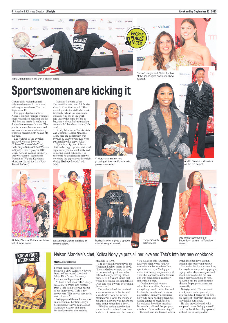 Rosebank Killarney Gazette 22 September 2023 page 6