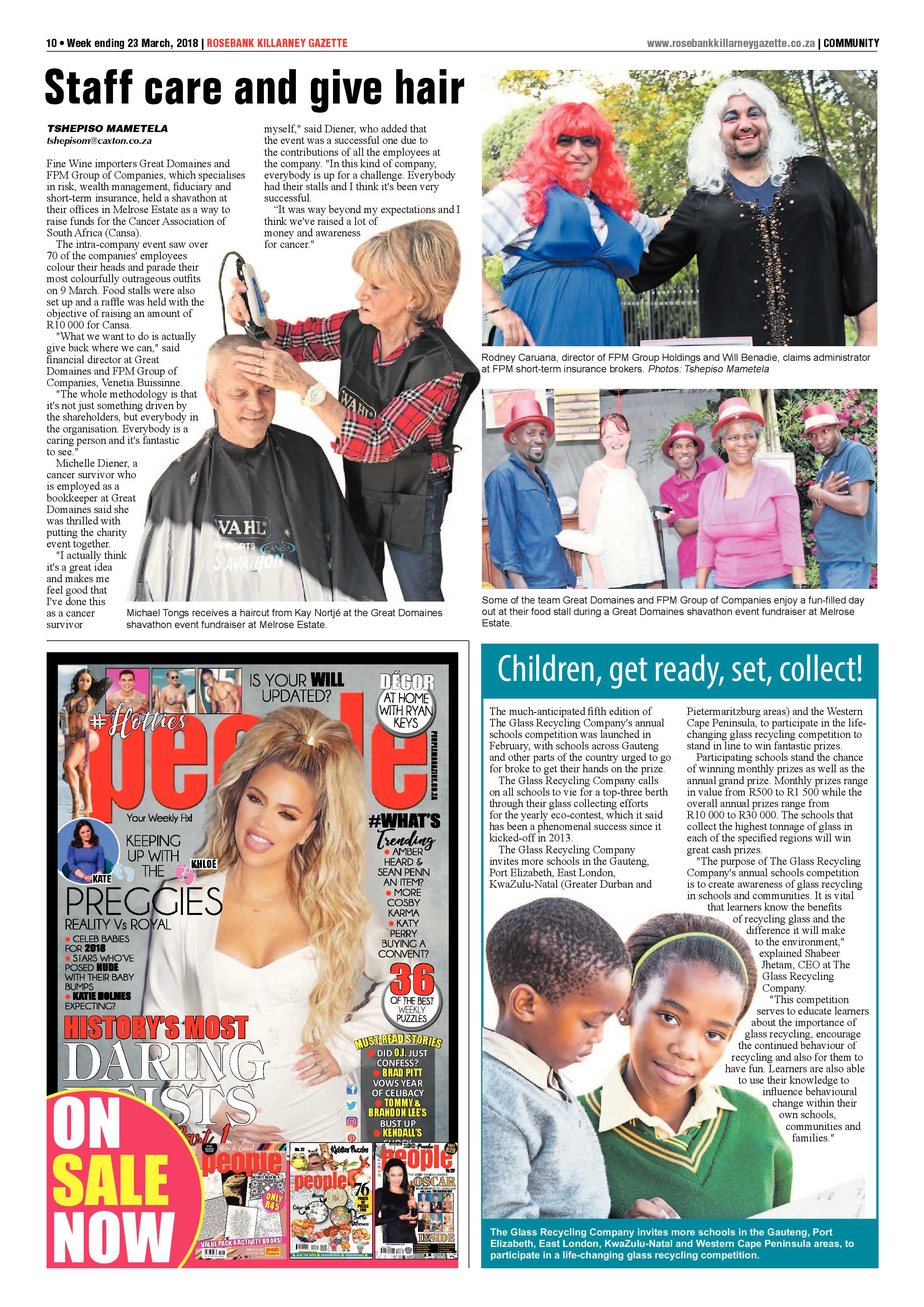 Rosebank Killarney Gazette 23 March 2018 page 26