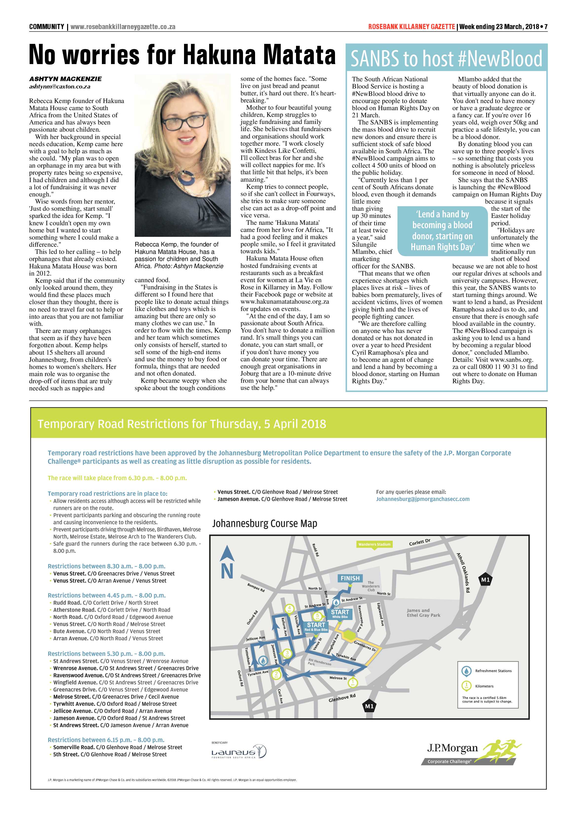 Rosebank Killarney Gazette 23 March 2018 page 8