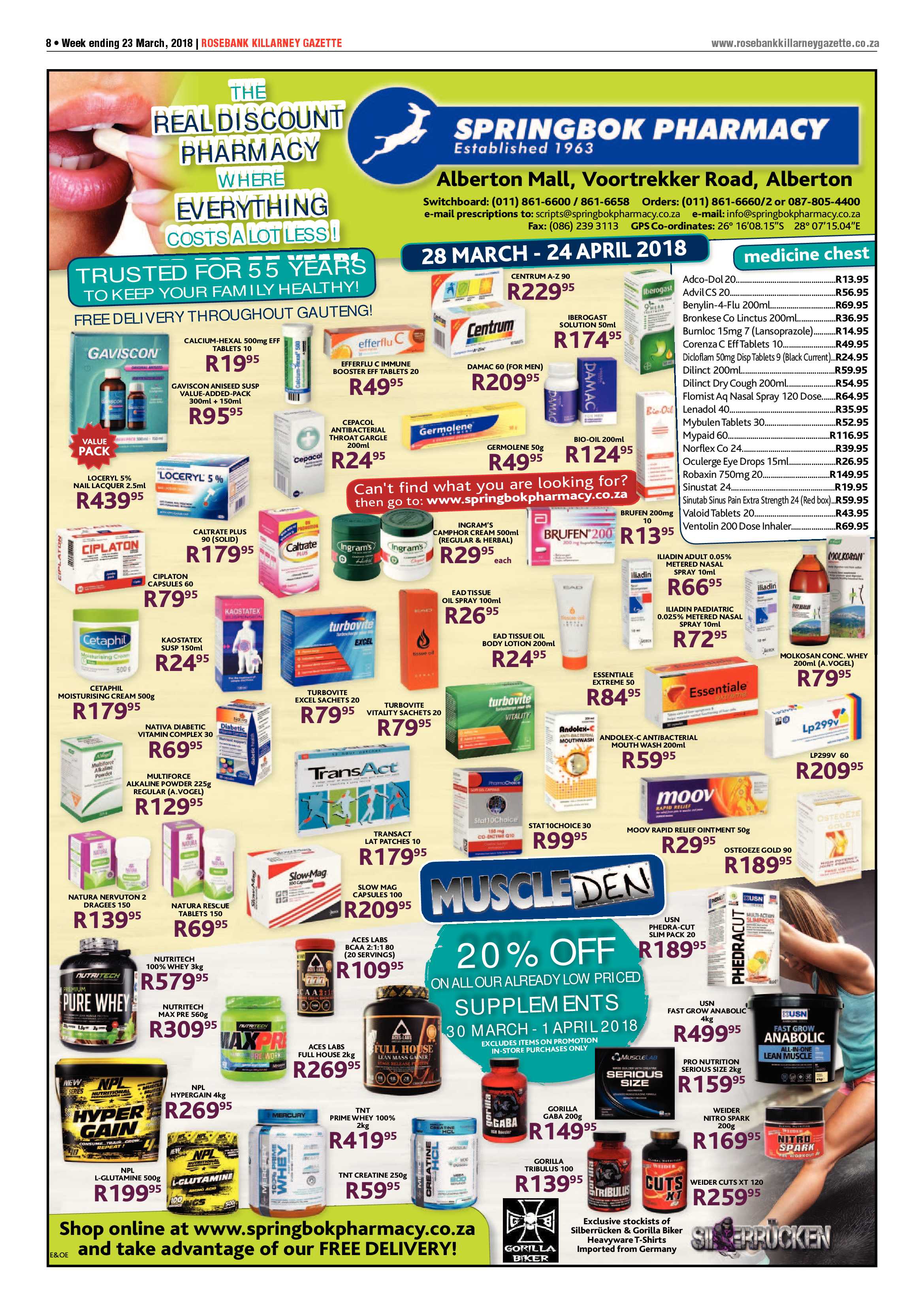 Rosebank Killarney Gazette 23 March 2018 page 9