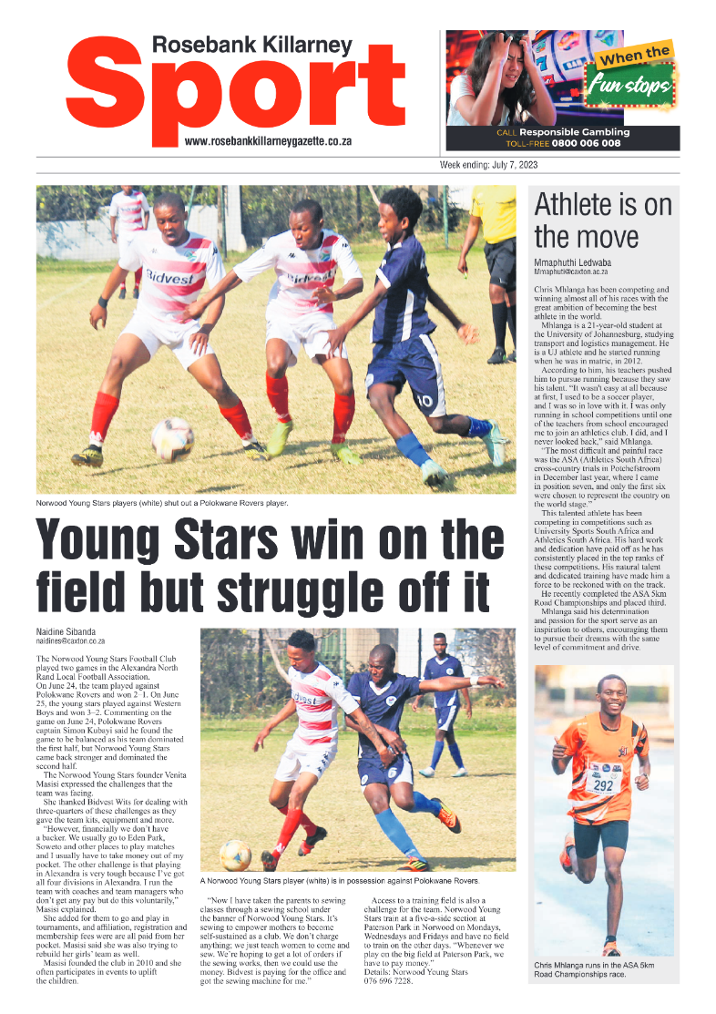 Rosebank Killarney Gazette 7 July 2023 page 12