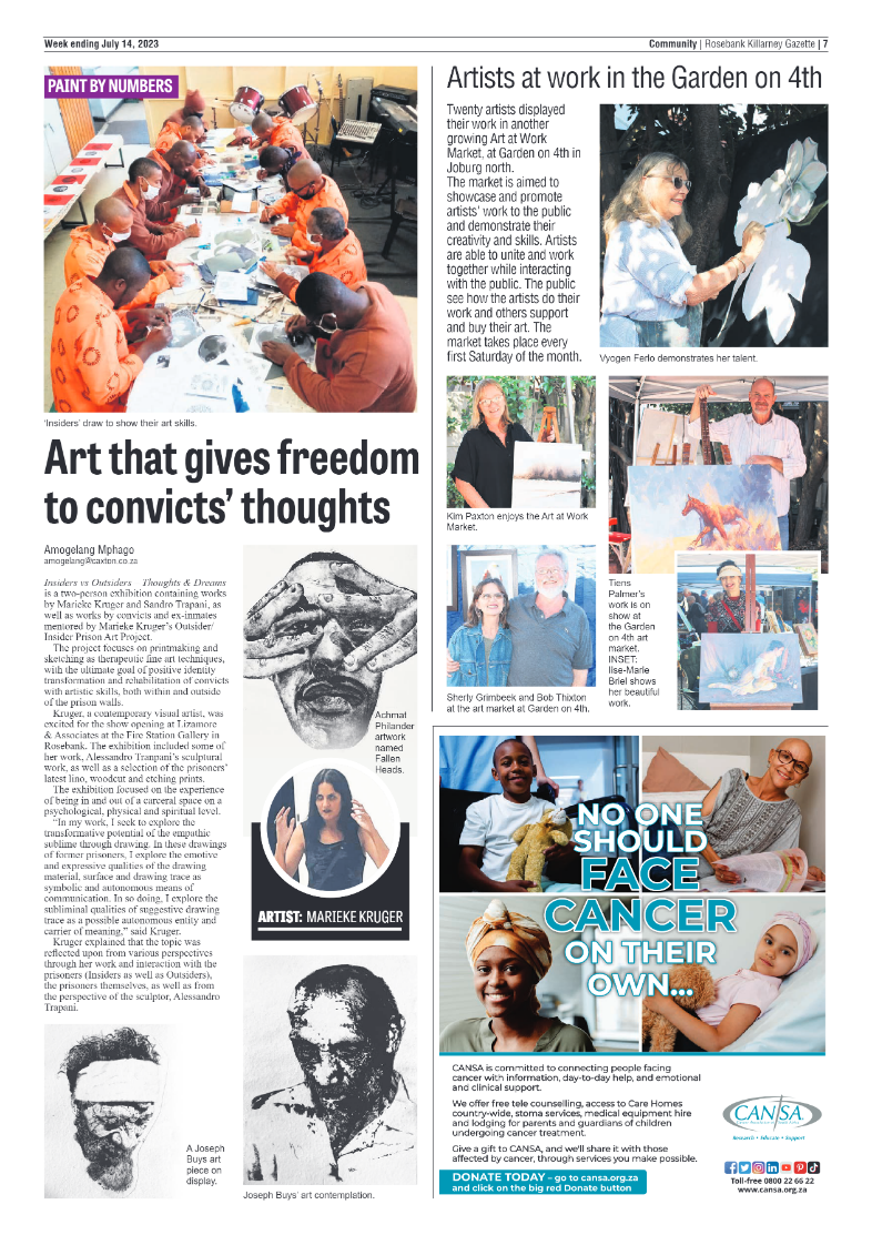 Rosebank Killarney Gazette 14 July 2023 page 7