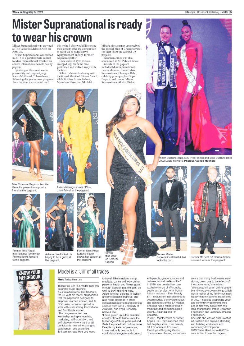 Rosebank Killarney Gazette 5 May 2023 page 5