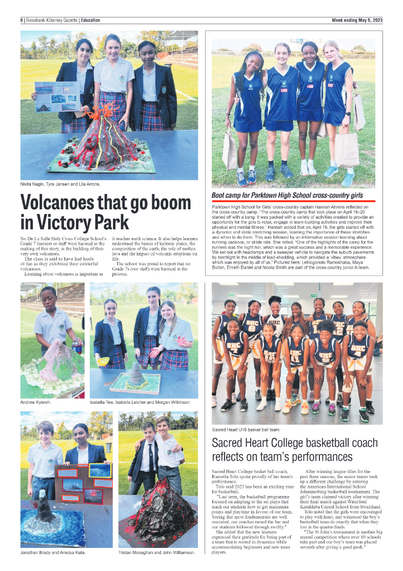 Rosebank Killarney Gazette 5 May 2023 page 8
