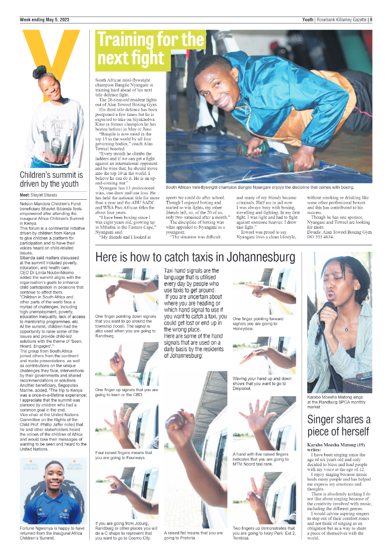 Rosebank Killarney Gazette 5 May 2023 page 9