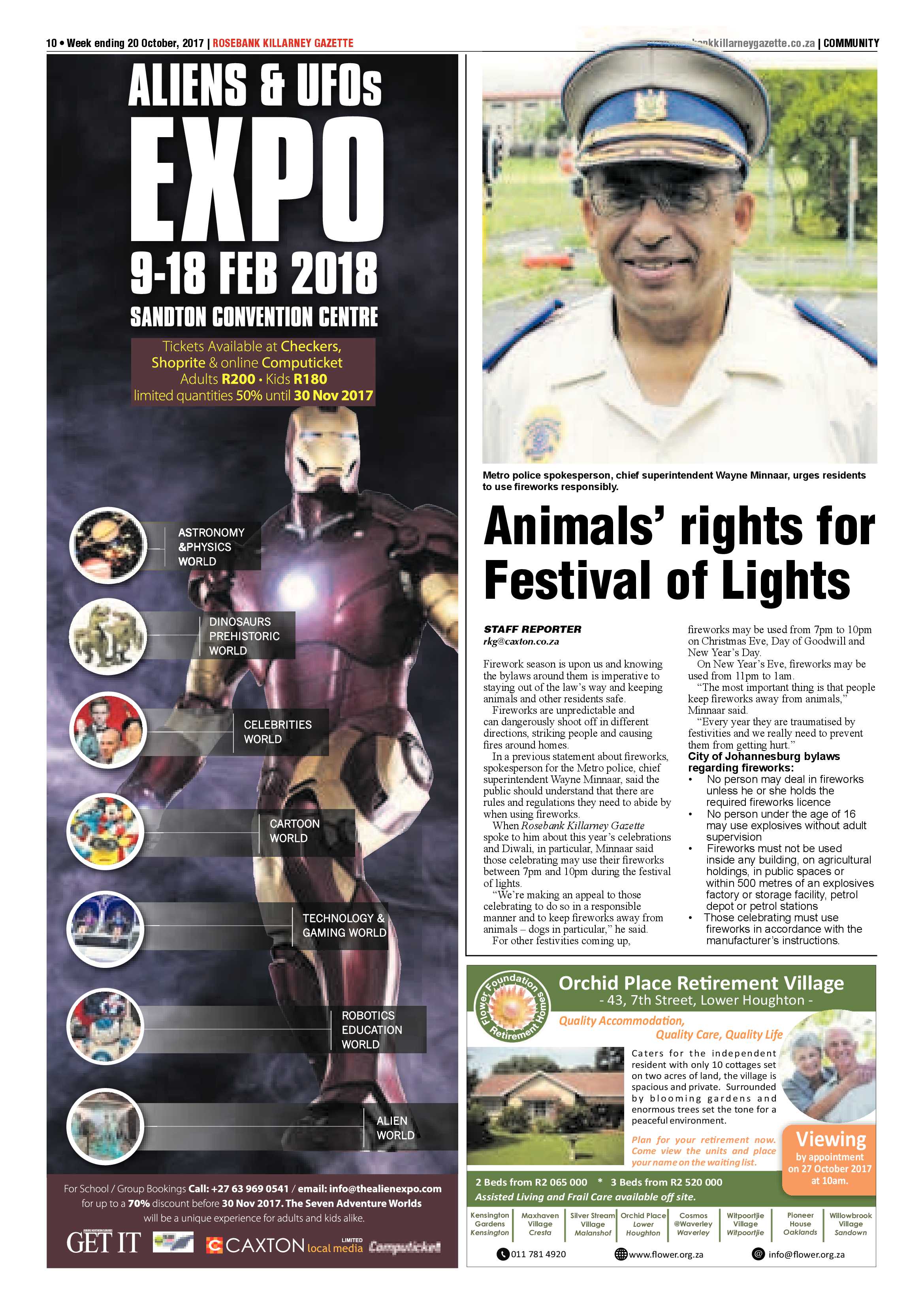 Rosebank Killarney Gazette – 20 October 2017 page 10