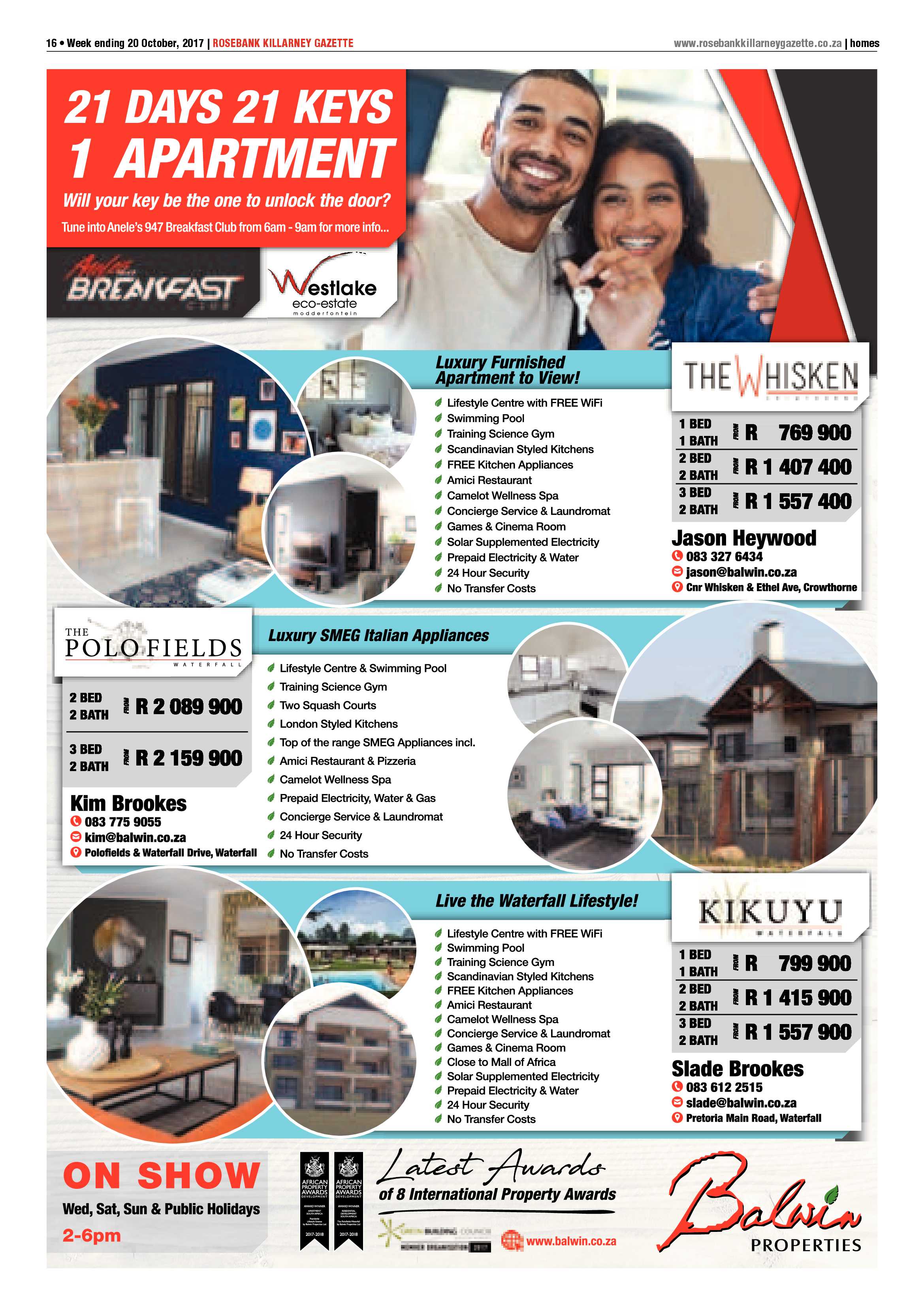 Rosebank Killarney Gazette – 20 October 2017 page 16